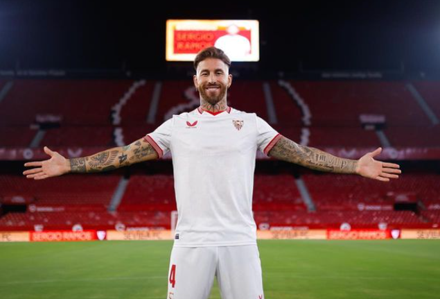 Sergio Ramos en una foto en su Instagram.