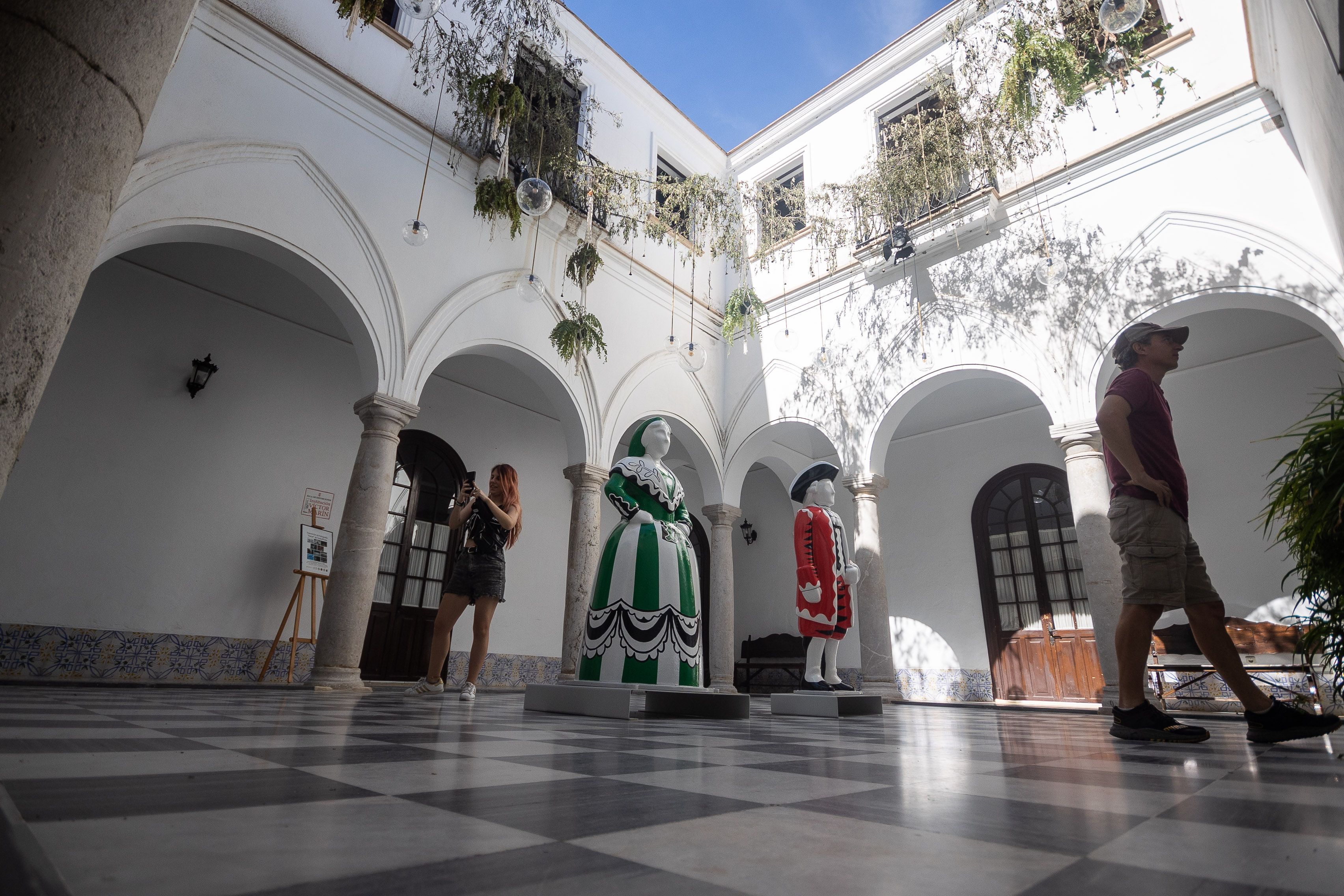 Interior del Palacio del Mayorazgo en Arcos. 