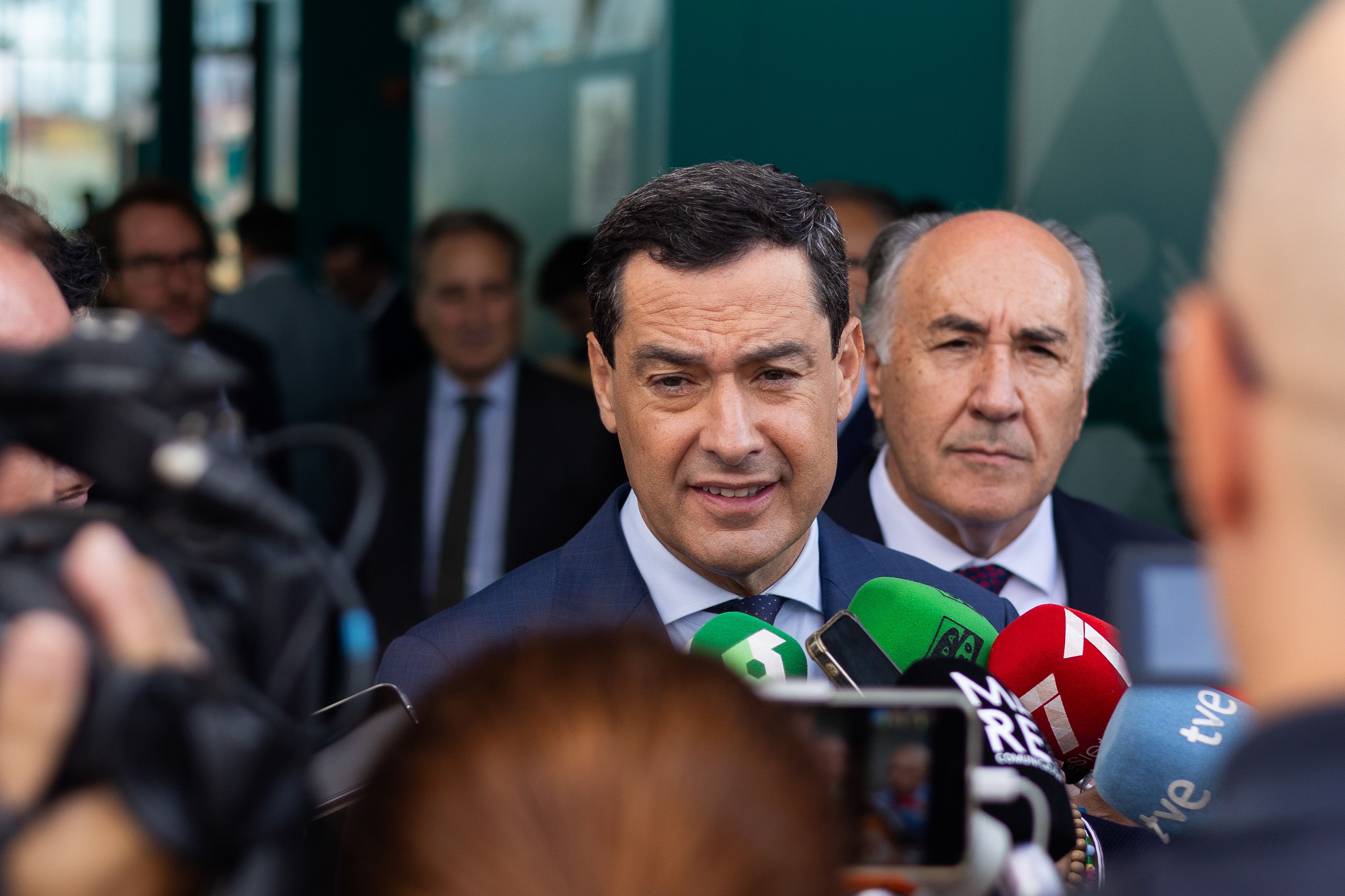 Moreno Bonilla, en una reciente visita a Algeciras.