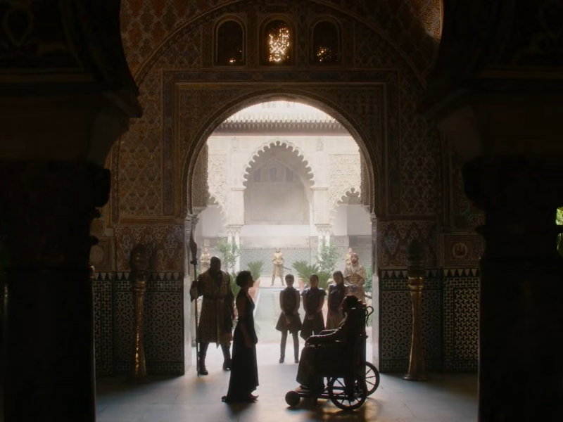 Una escena de la serie 'Juego de Tronos' en Sevilla.