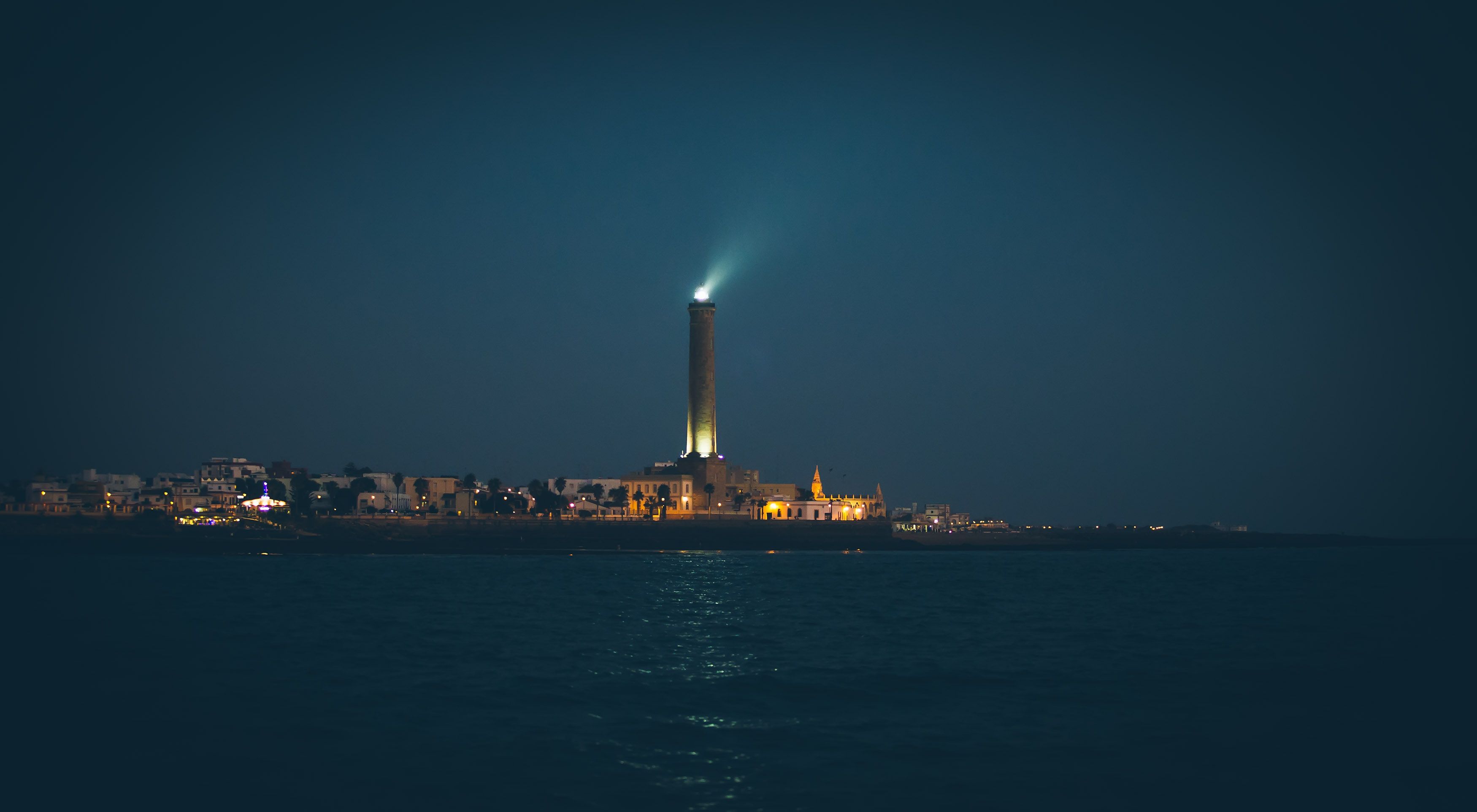 Faro de Chipiona, en una imagen de archivo.