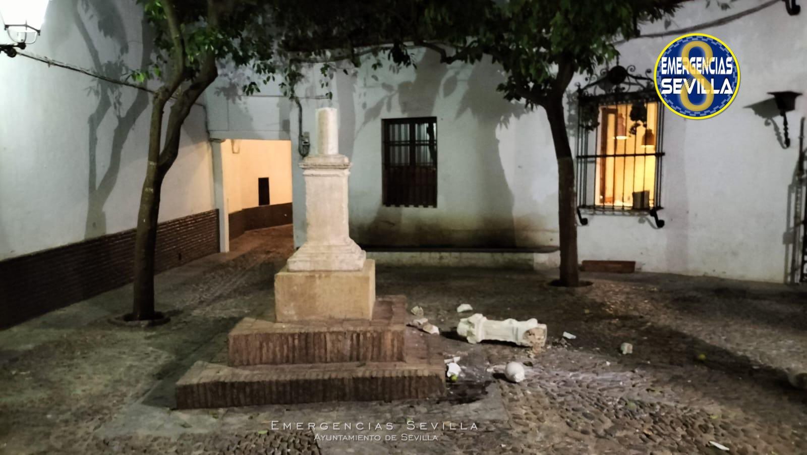 Imagen de la Plaza de Santa Marta.