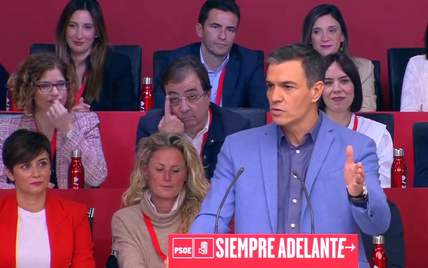 Pedro Sánchez, este sábado, en el comité ejecutivo socialista. Pedro Sánchez, este sábado, en el comité ejecutivo socialista.