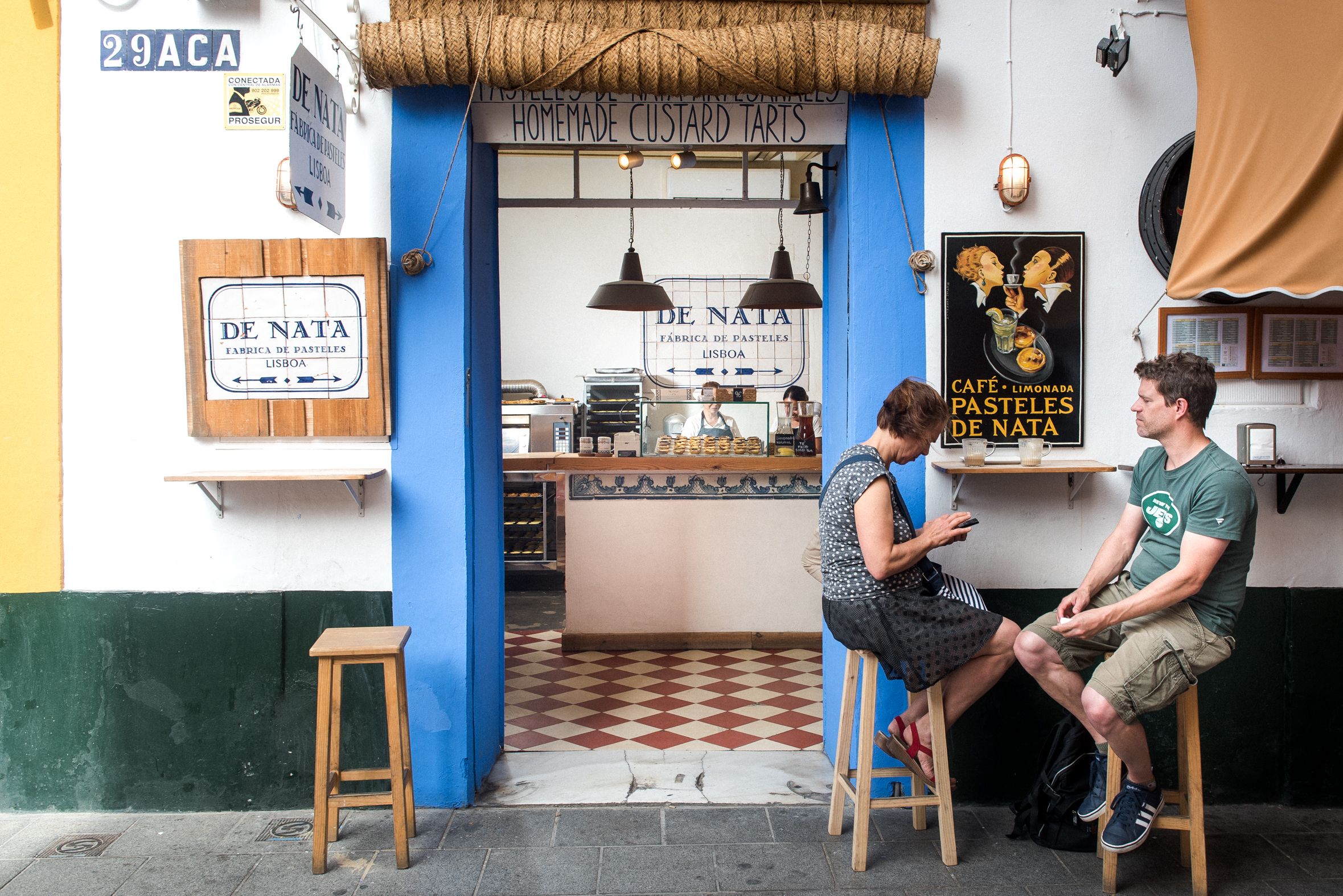 DE NATA FABRICA DE PASTELES LISBOA. SEVILLA 4