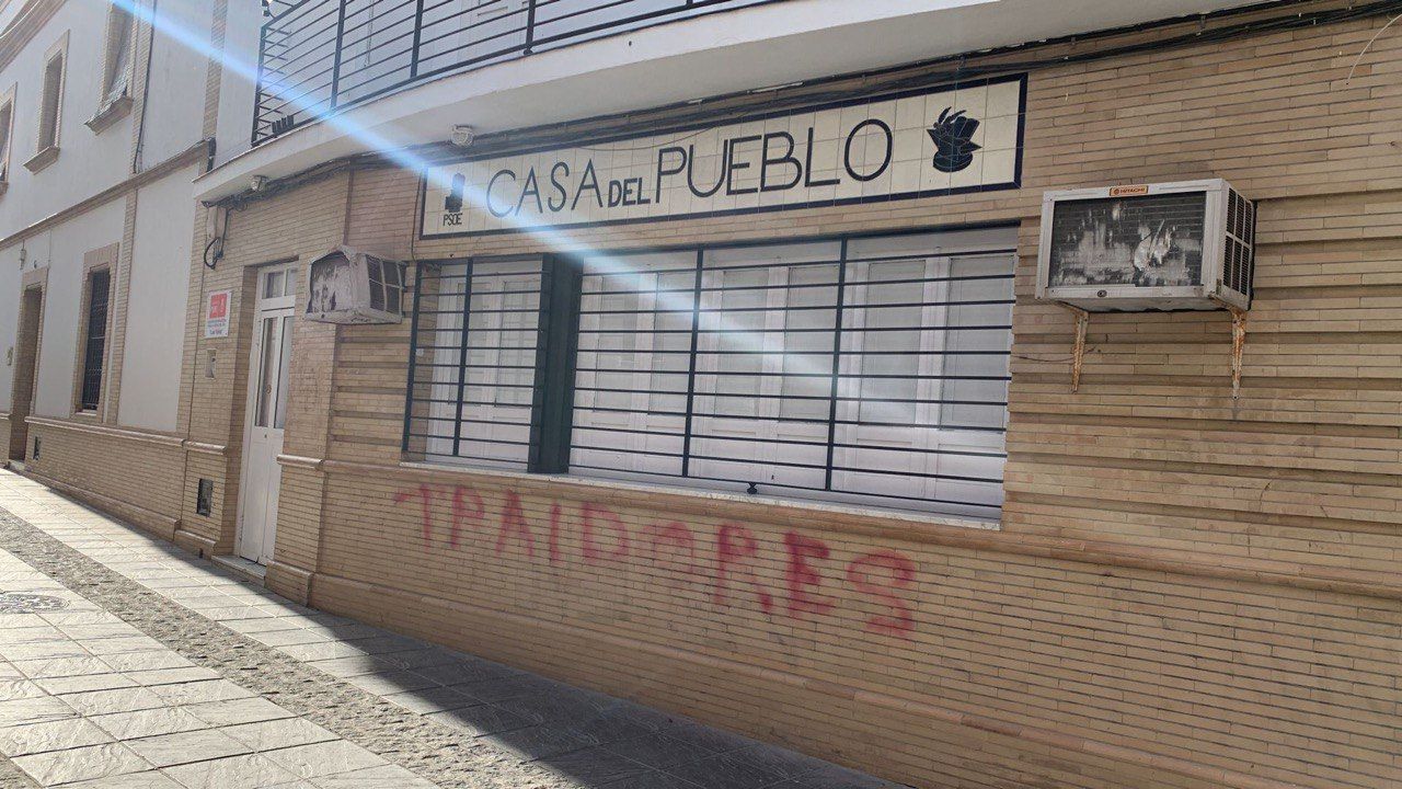 Sede del PSOE en Coria del Río. Sede del PSOE en Coria del Río.