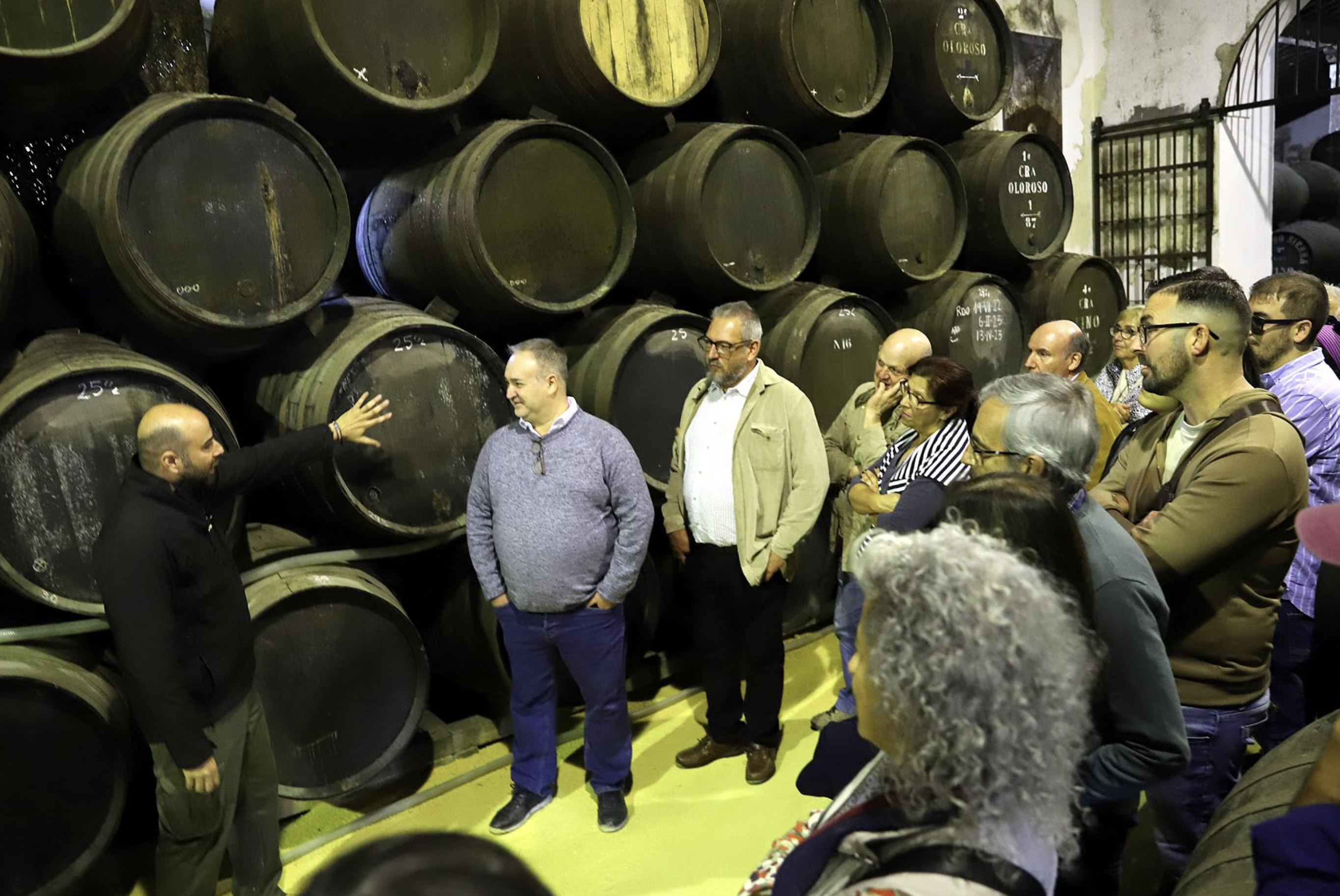 Visita a las bodegas Maestro Sierra en Jerez.