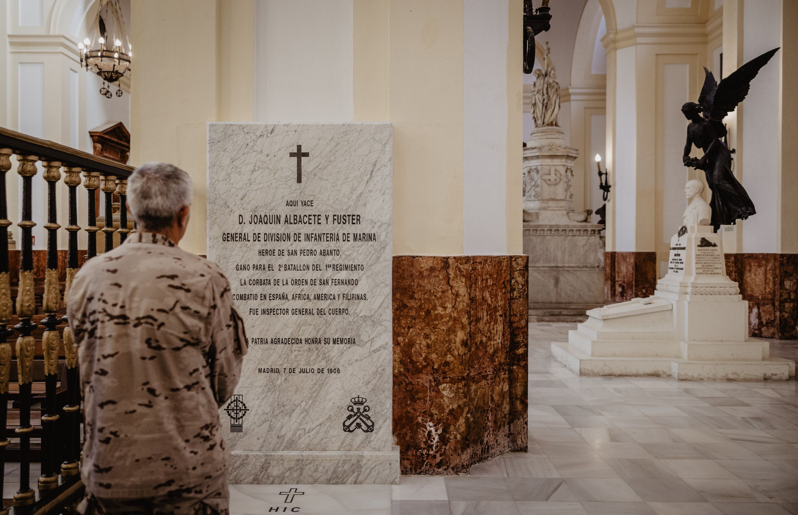 El Panteón guarda los restos de José Joaquín Albacete y Fuster.
