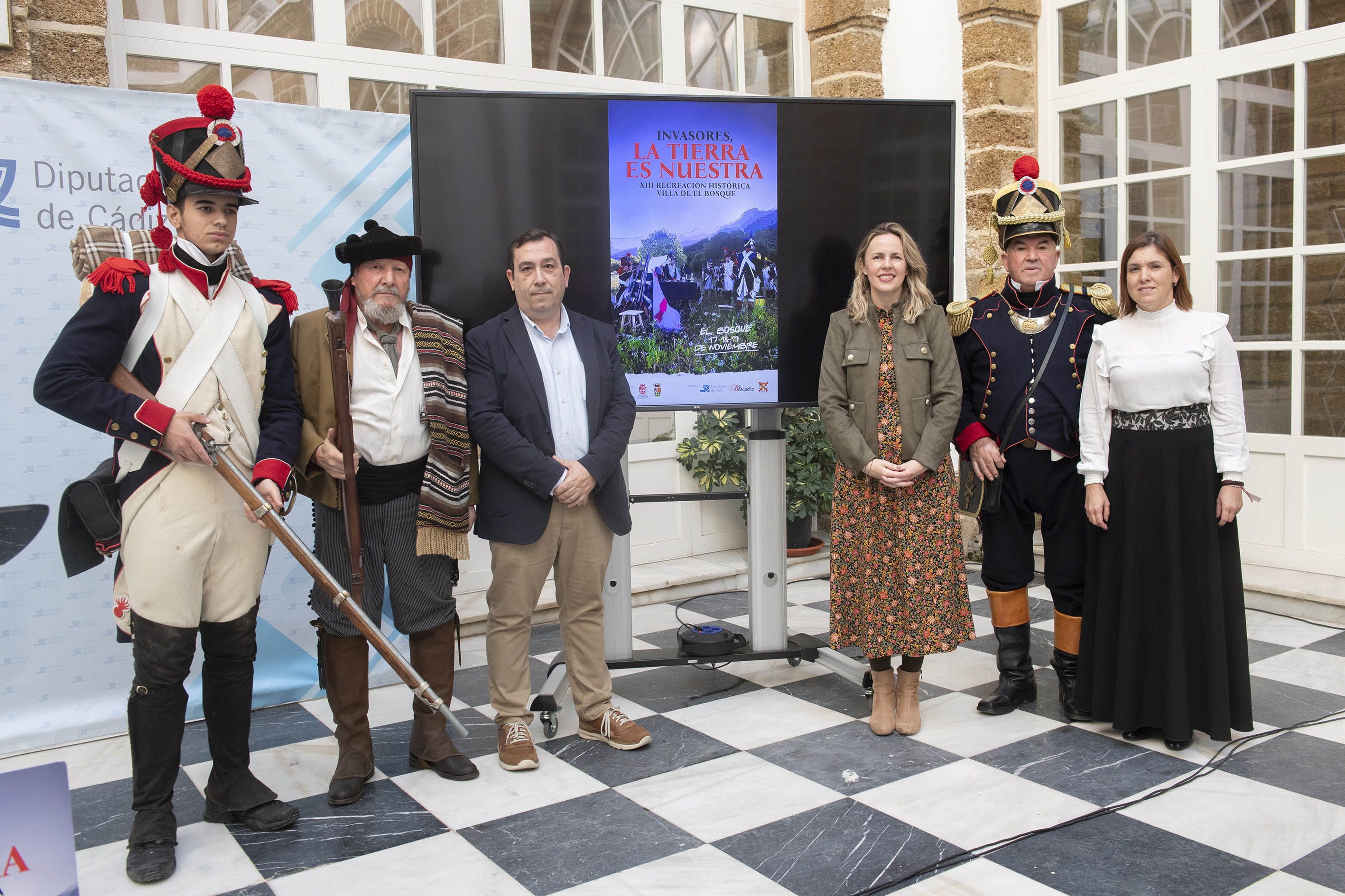 Presentación de la recreación histórica de El Bosque.