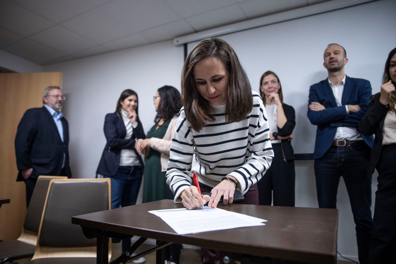 Ione Belarra en un acto reciente.