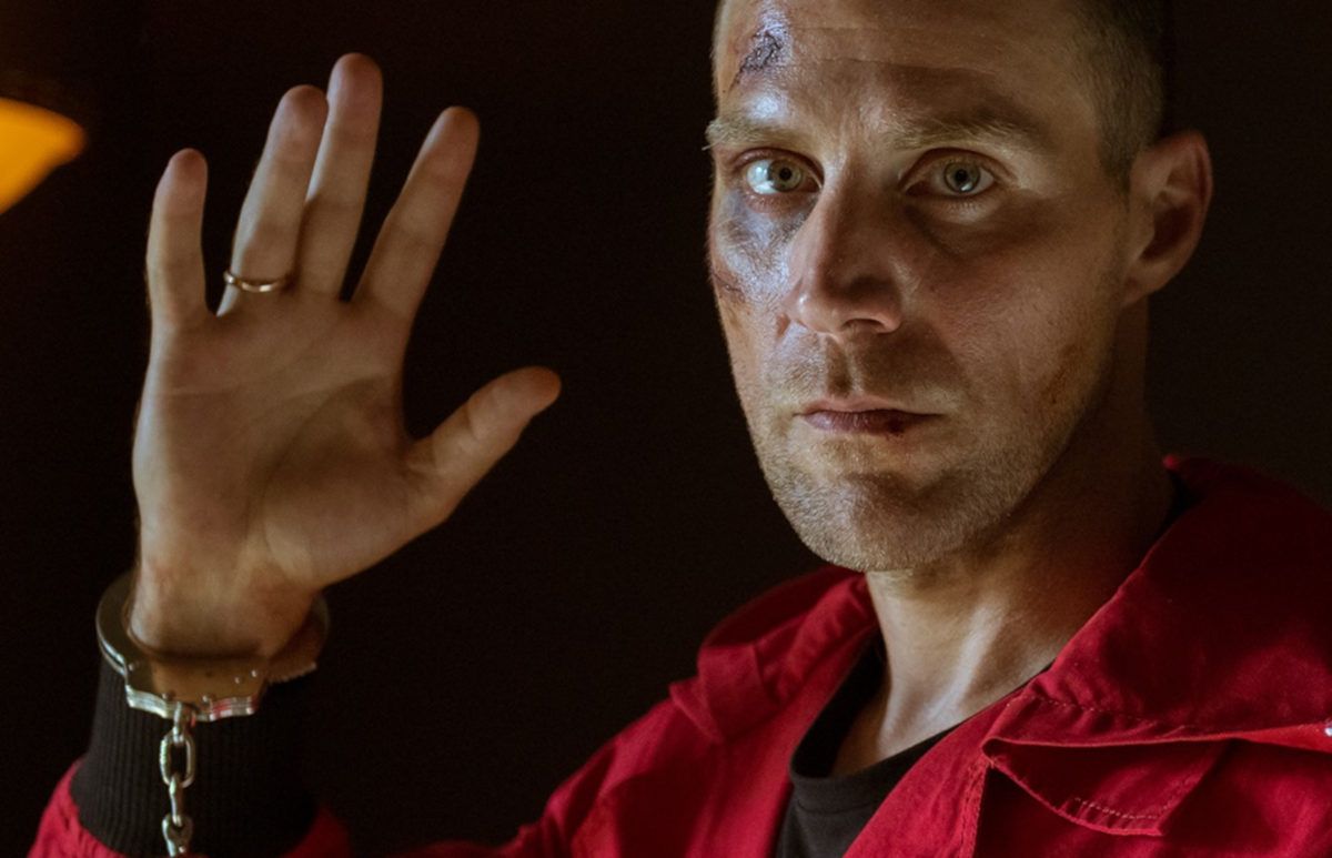José Manuel Poga, en una imagen promocional de 'La Casa de Papel', donde interpreta a 'Gandía'. FOTO: Netflix José Manuel Poga, en una imagen promocional de 'La Casa de Papel', donde interpreta a 'Gandía'. FOTO: Netflix