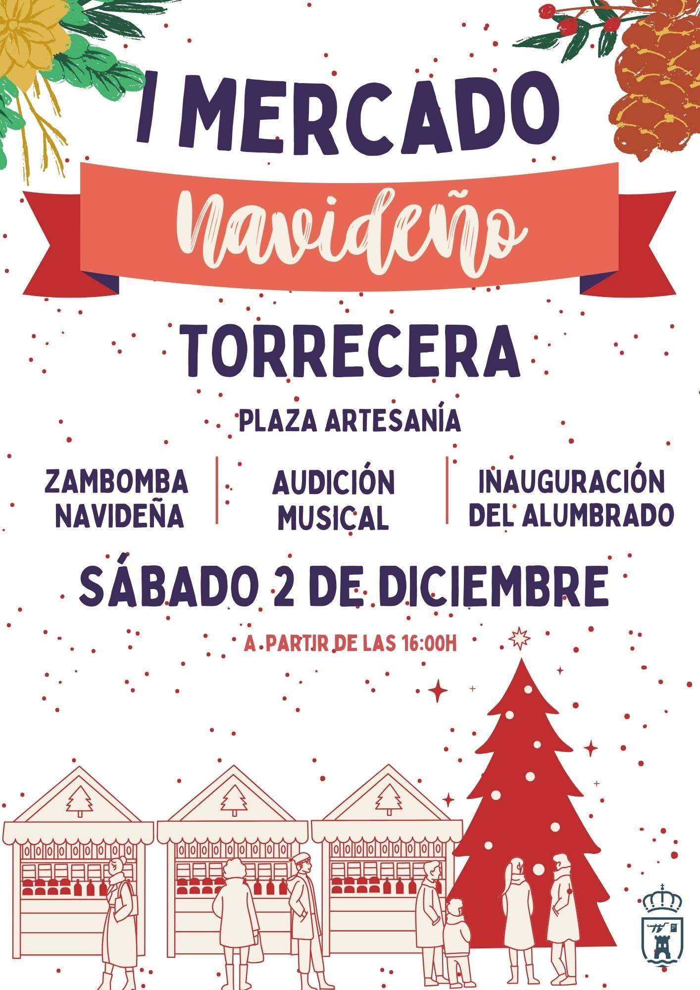 Cartel del mercado.