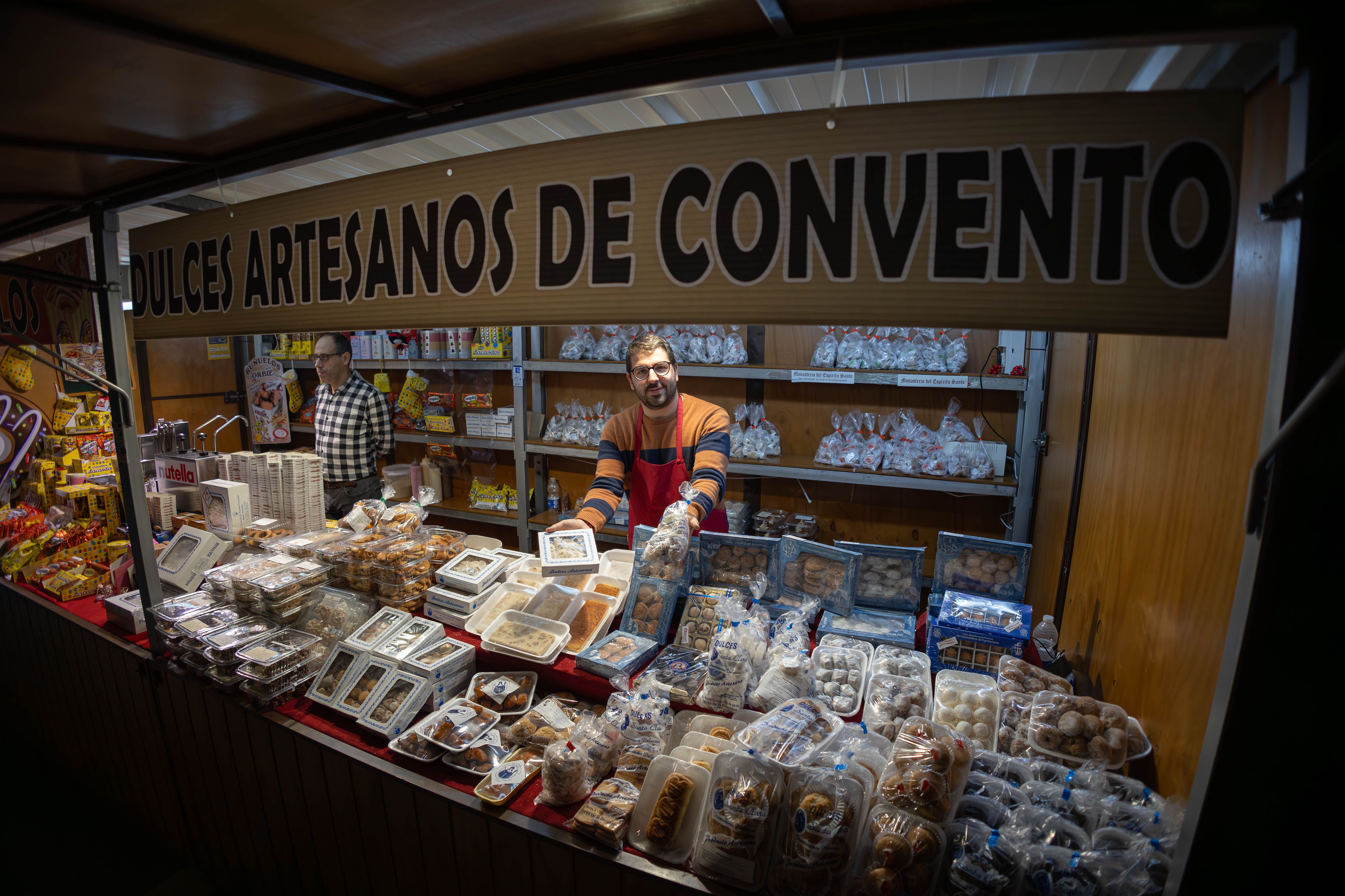 La instalación luciendo un escaparate pleno de sabores. 