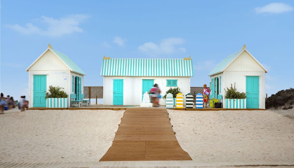 La playa de Camposoto, el pasado verano.