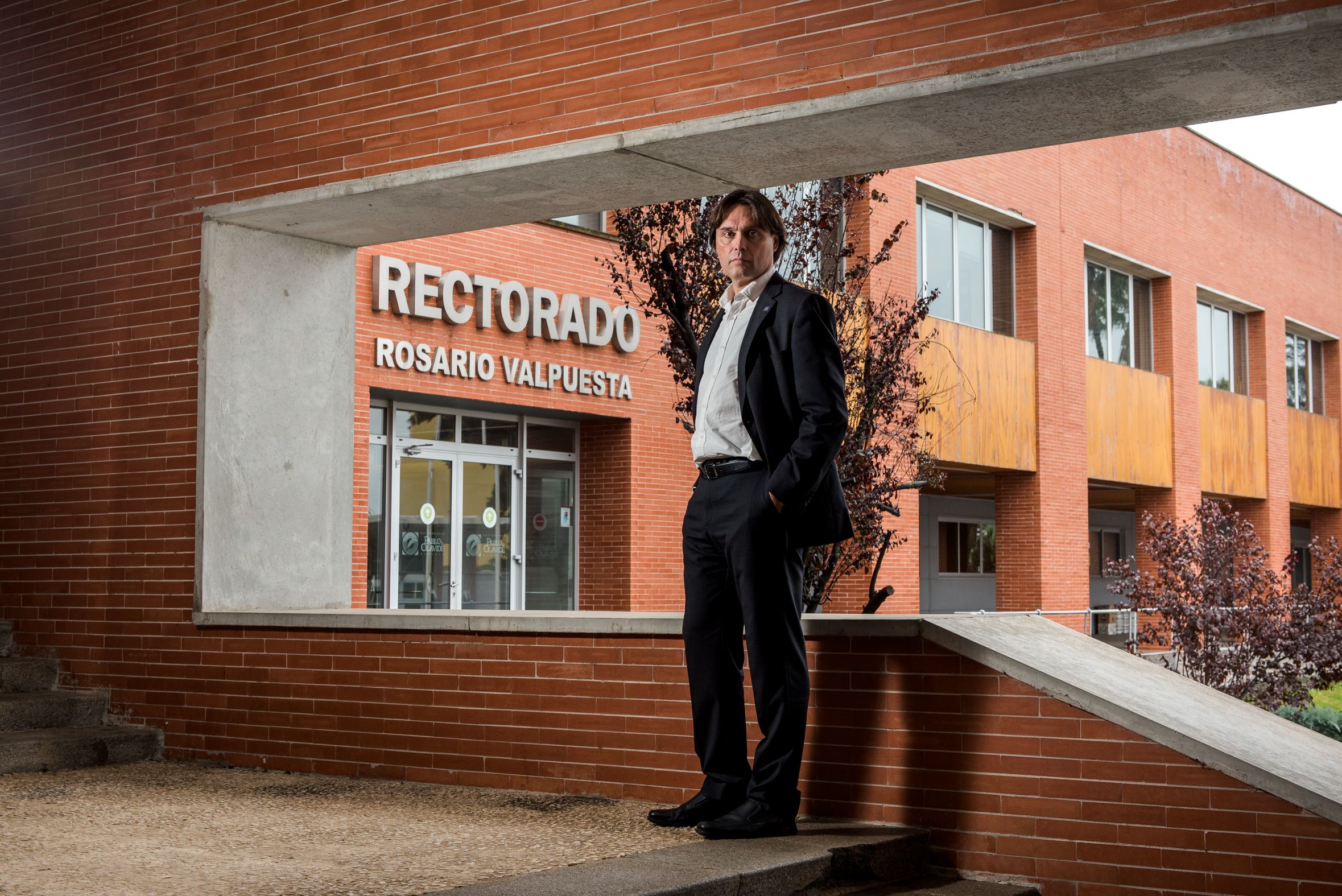 Francisco Oliva, rector de la UPO.