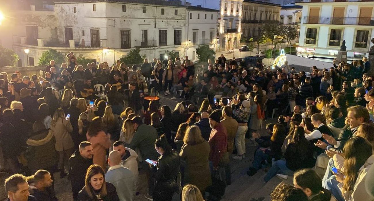 Una imagen de la Zambomba de la hermandad de La Viga. Una imagen de la Zambomba de la hermandad de La Viga.