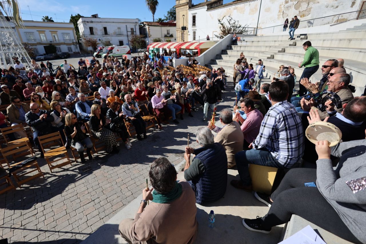 Una imagen del primer Encuentro de zambombas en Jerez. Una imagen del primer Encuentro de zambombas en Jerez.