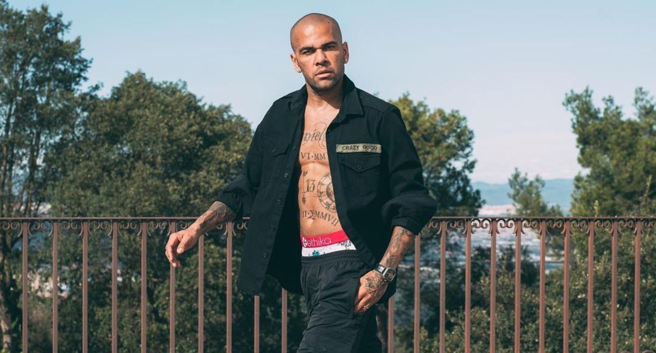 Dani Alves, en una imagen de sus redes sociales.