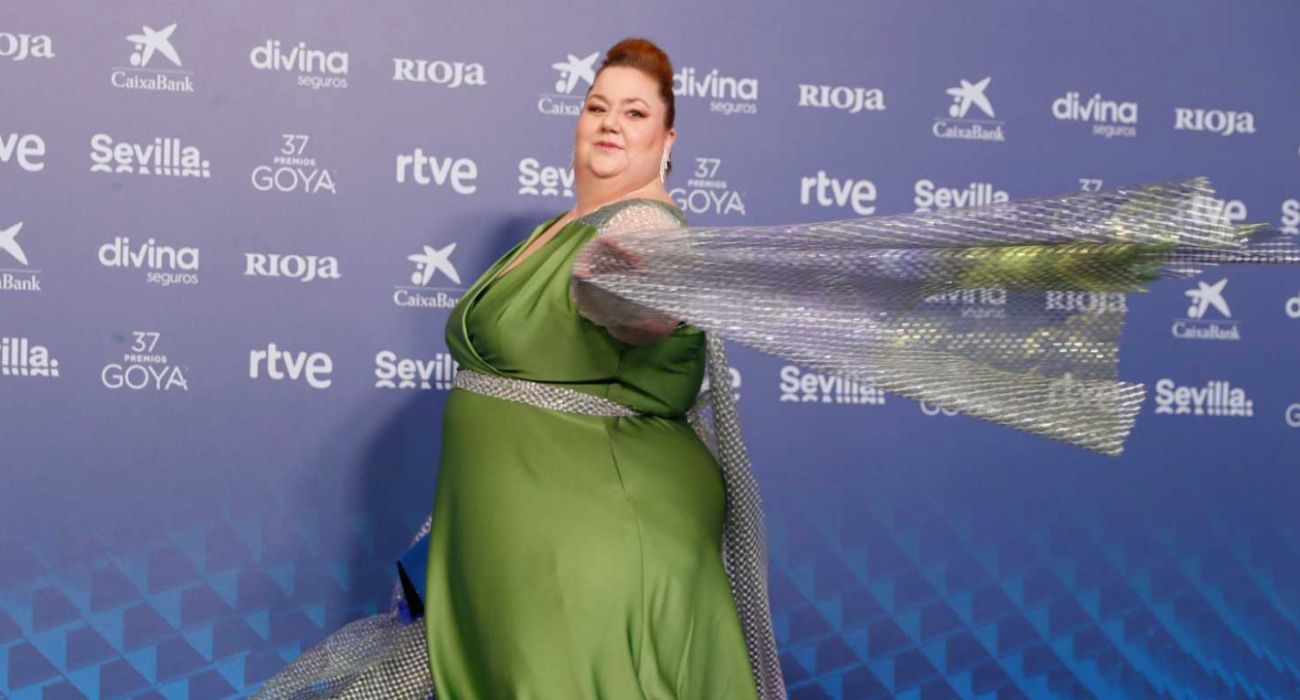 La actriz Itziar Castro, en una entrega de premios.