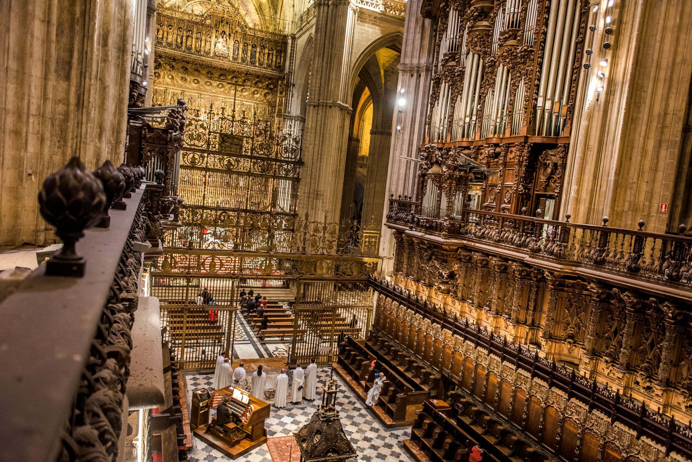 AFINACION ORGANO CATEDRAL SEVILLA 9