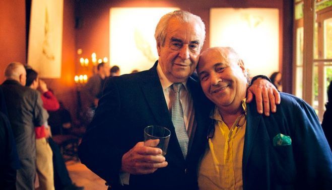 El fotógrafo Daniel Carretero junto a Juan Rodríguez, en una imagen de hace unos años. El fotógrafo Daniel Carretero junto a Juan Rodríguez, en una imagen de hace unos años.