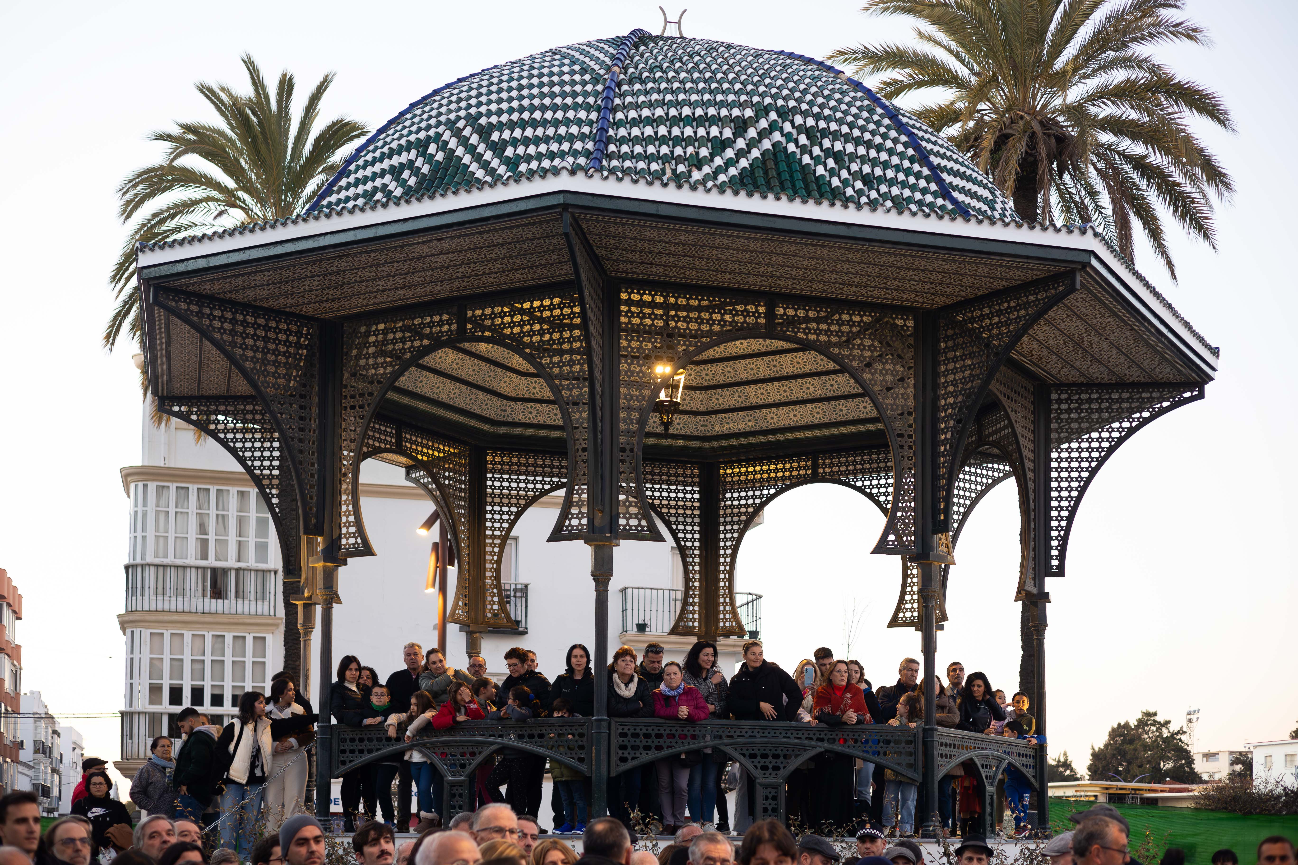 Inauguración de la Alameda de Chiclana