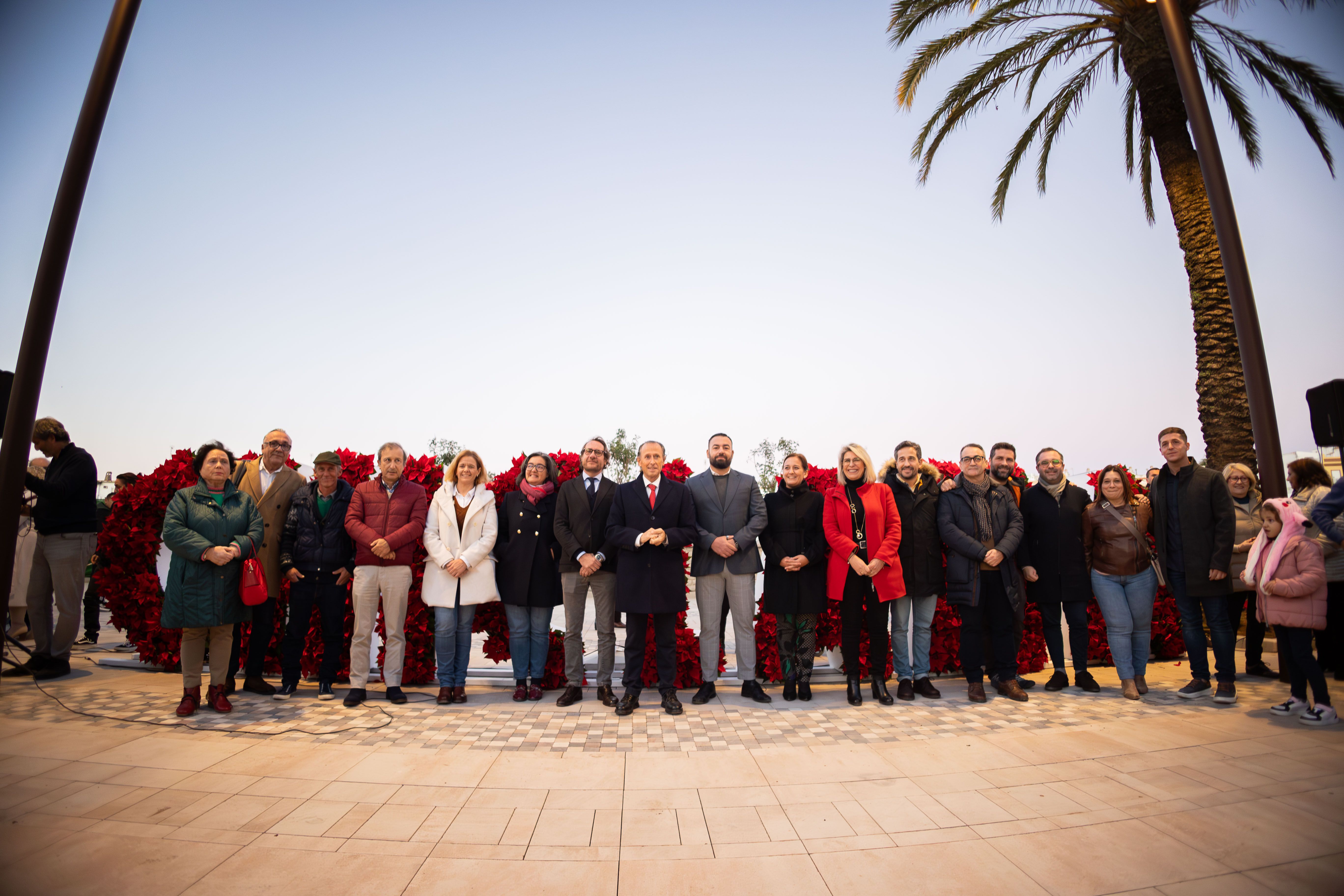 Inauguración de la Alameda de Chiclana