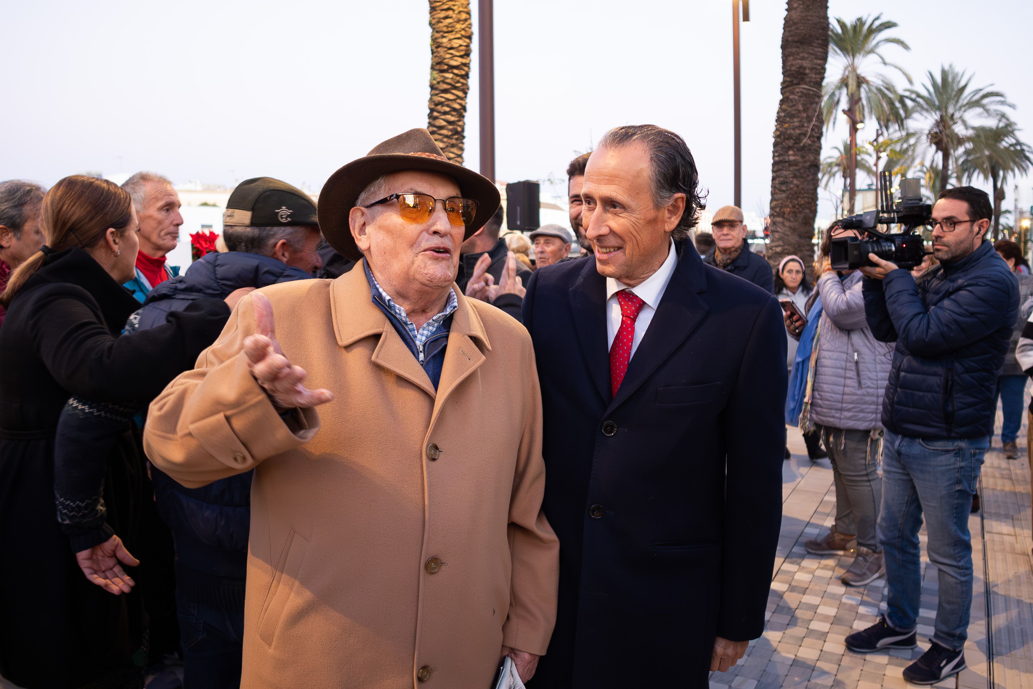 Inauguración de la Alameda de Chiclana
