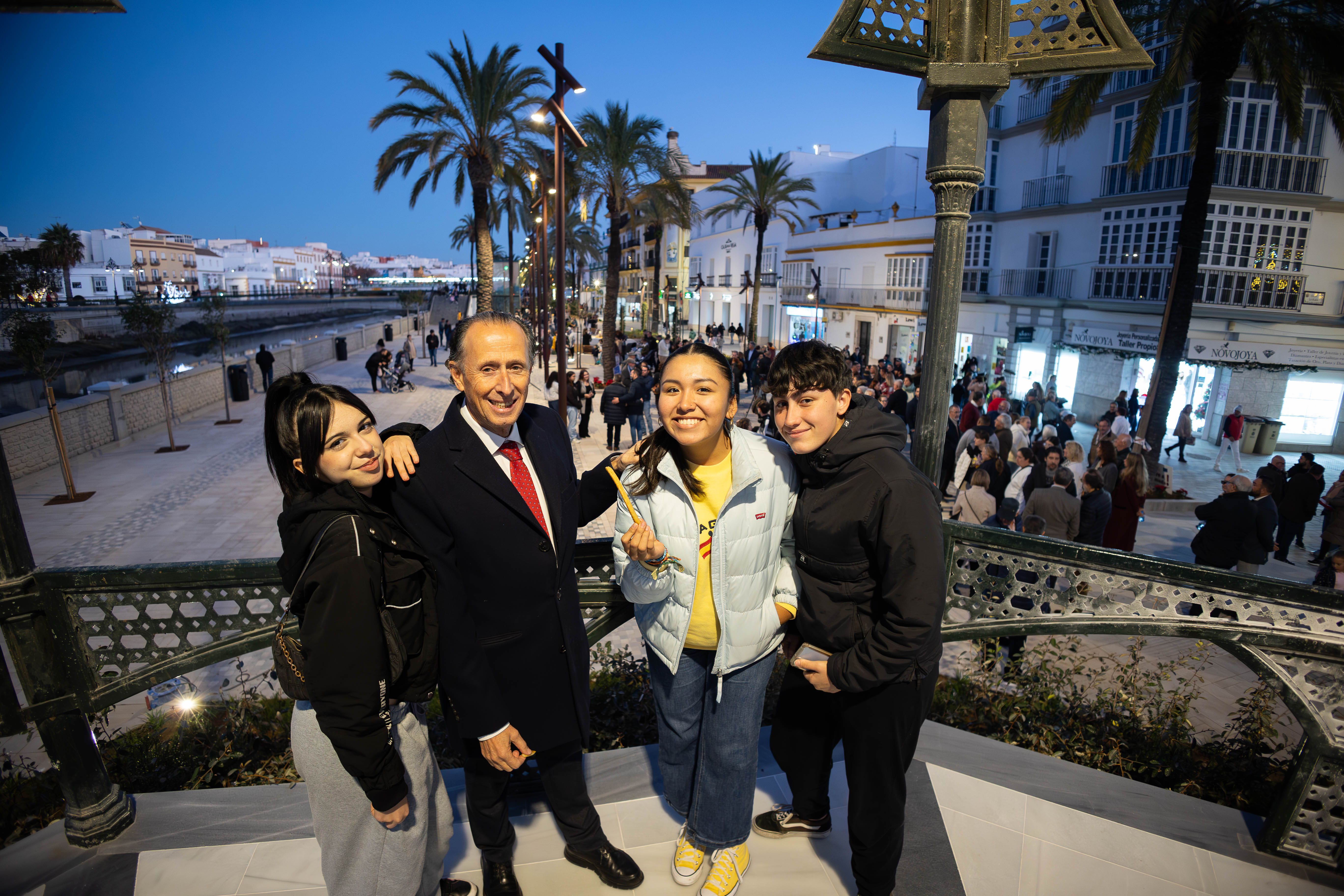 Inauguración de la Alameda de Chiclana