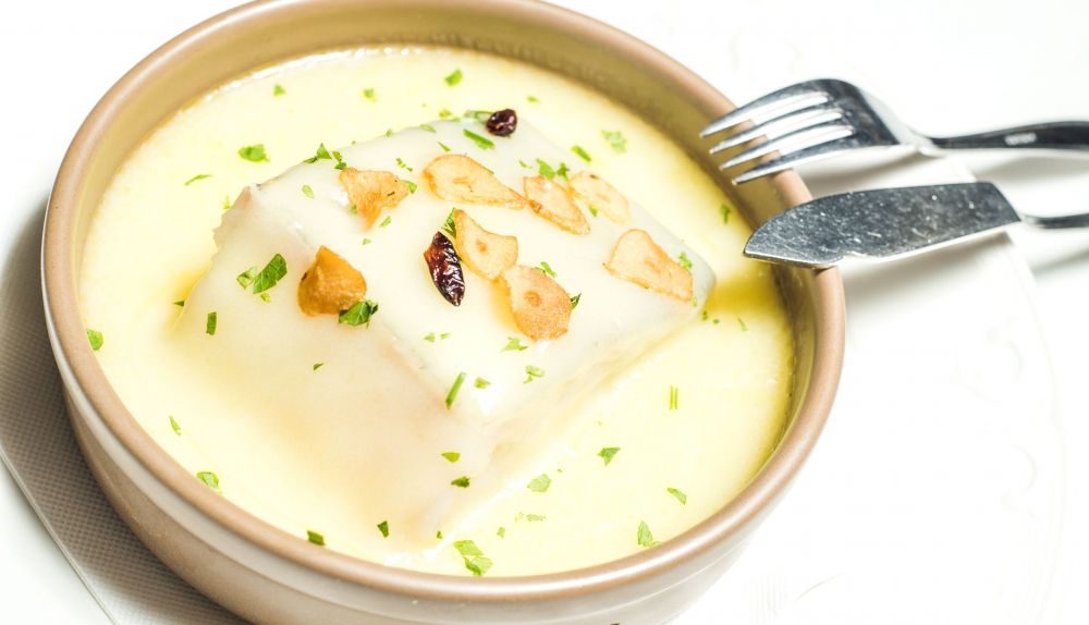 Bacalao al pil pil, otro plato clásico.