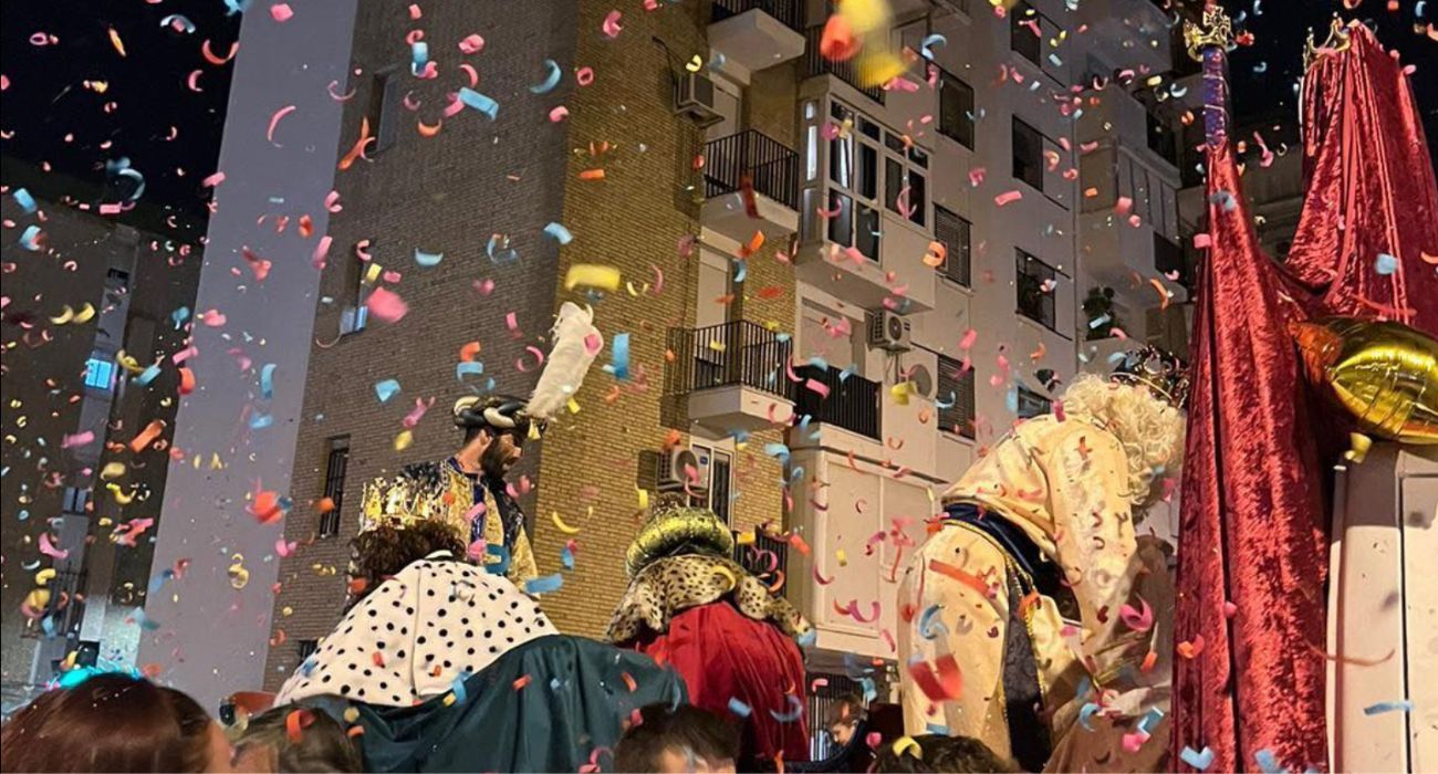 Imagen de la cabalgata del año pasado organizada por las hermandades de la Redención y Bondad y Misericordia.
