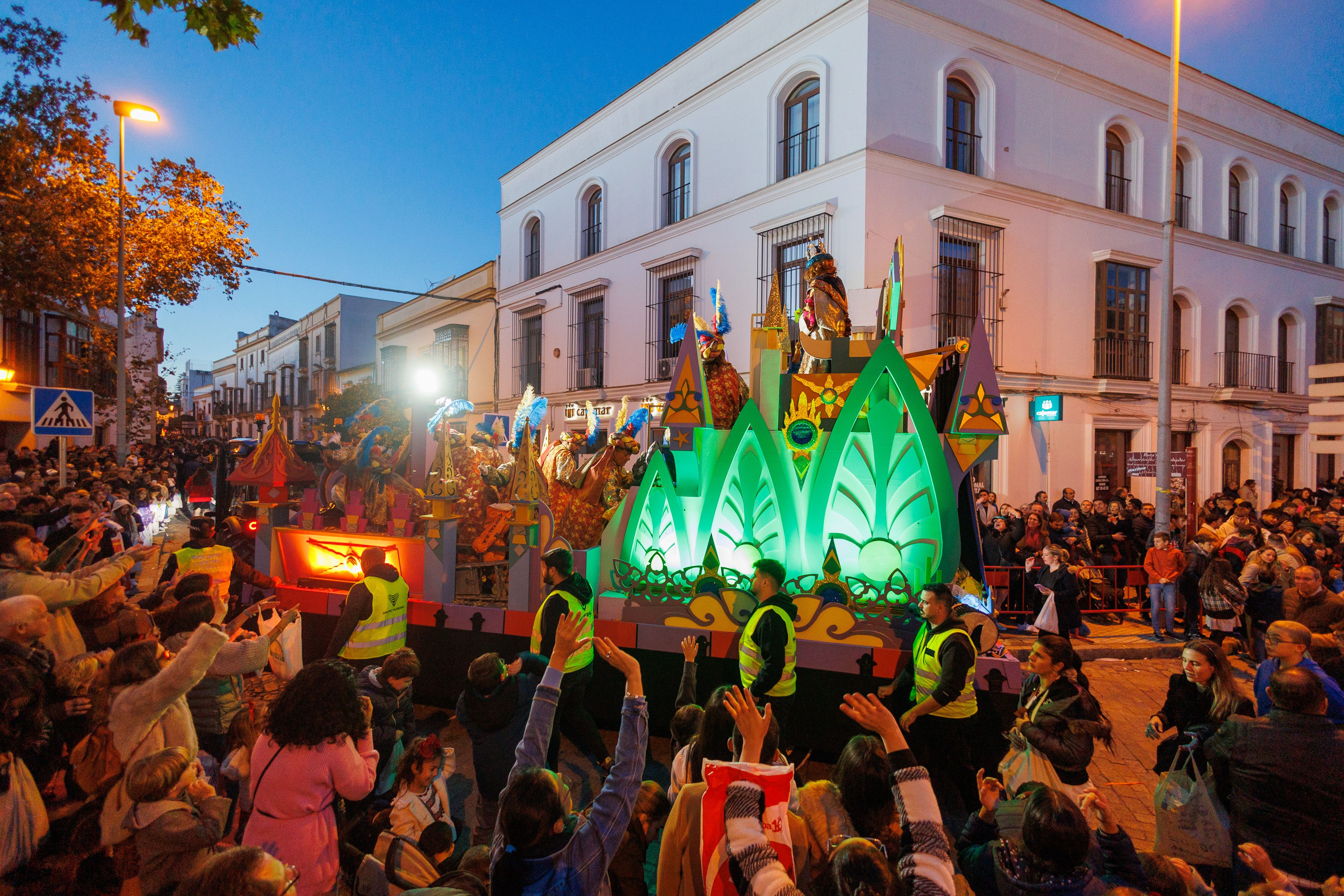 Cabalgata de Reyes 2024 en Jerez. Cabalgata de Reyes 2024 en Jerez.