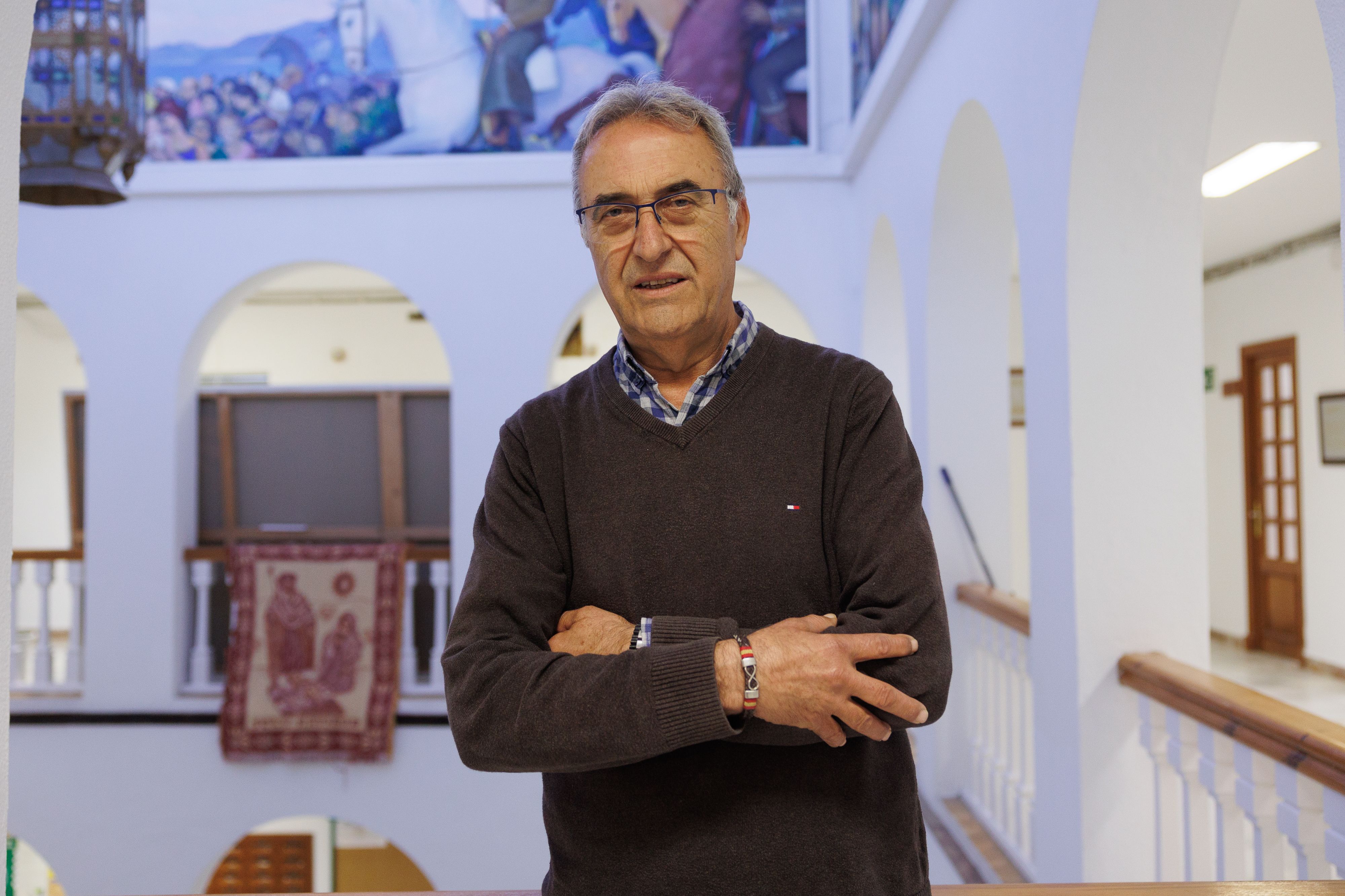 José Antonio Santos, alcalde de Tarifa. 