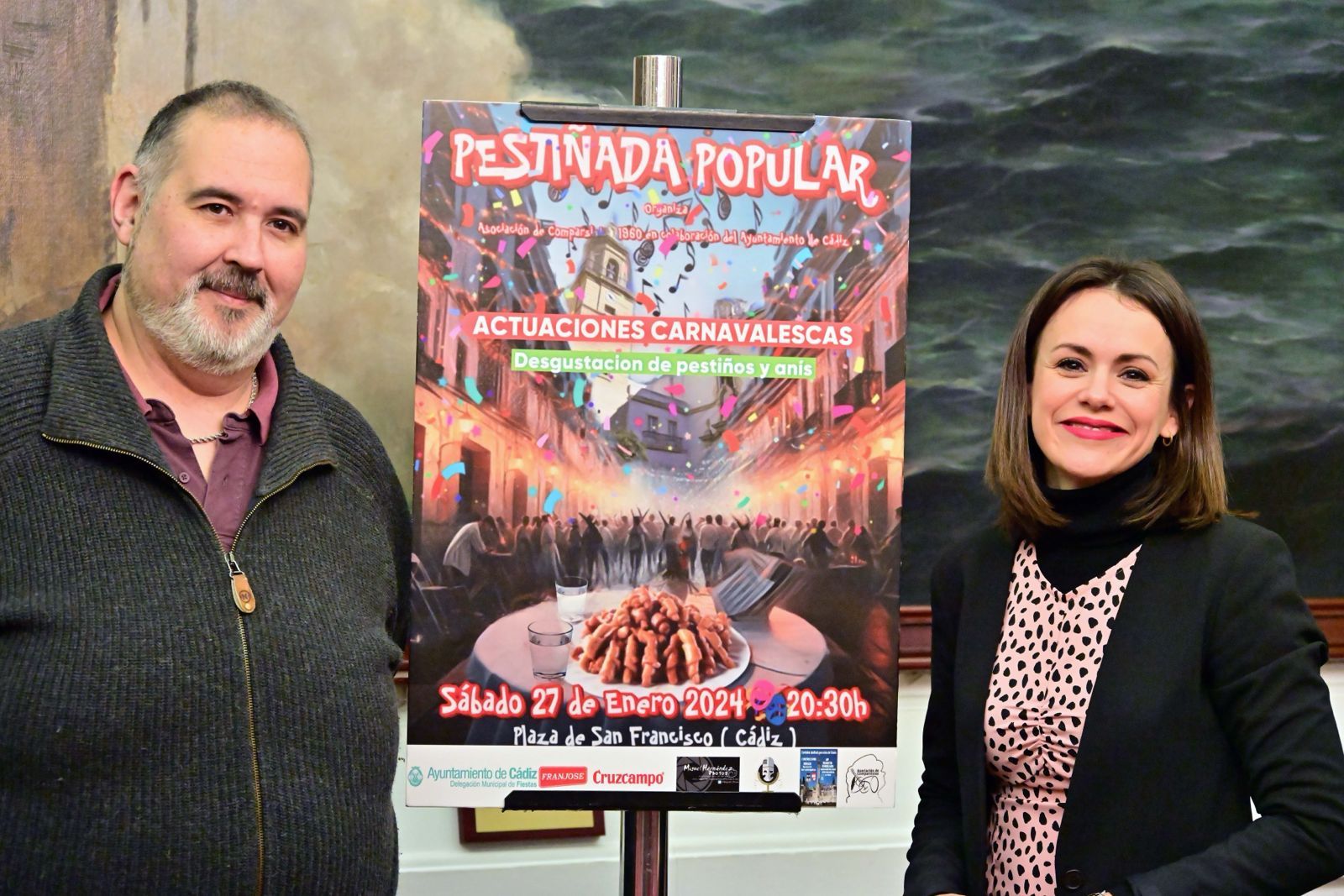 Presentación de la Pestiñada popular en Cádiz.