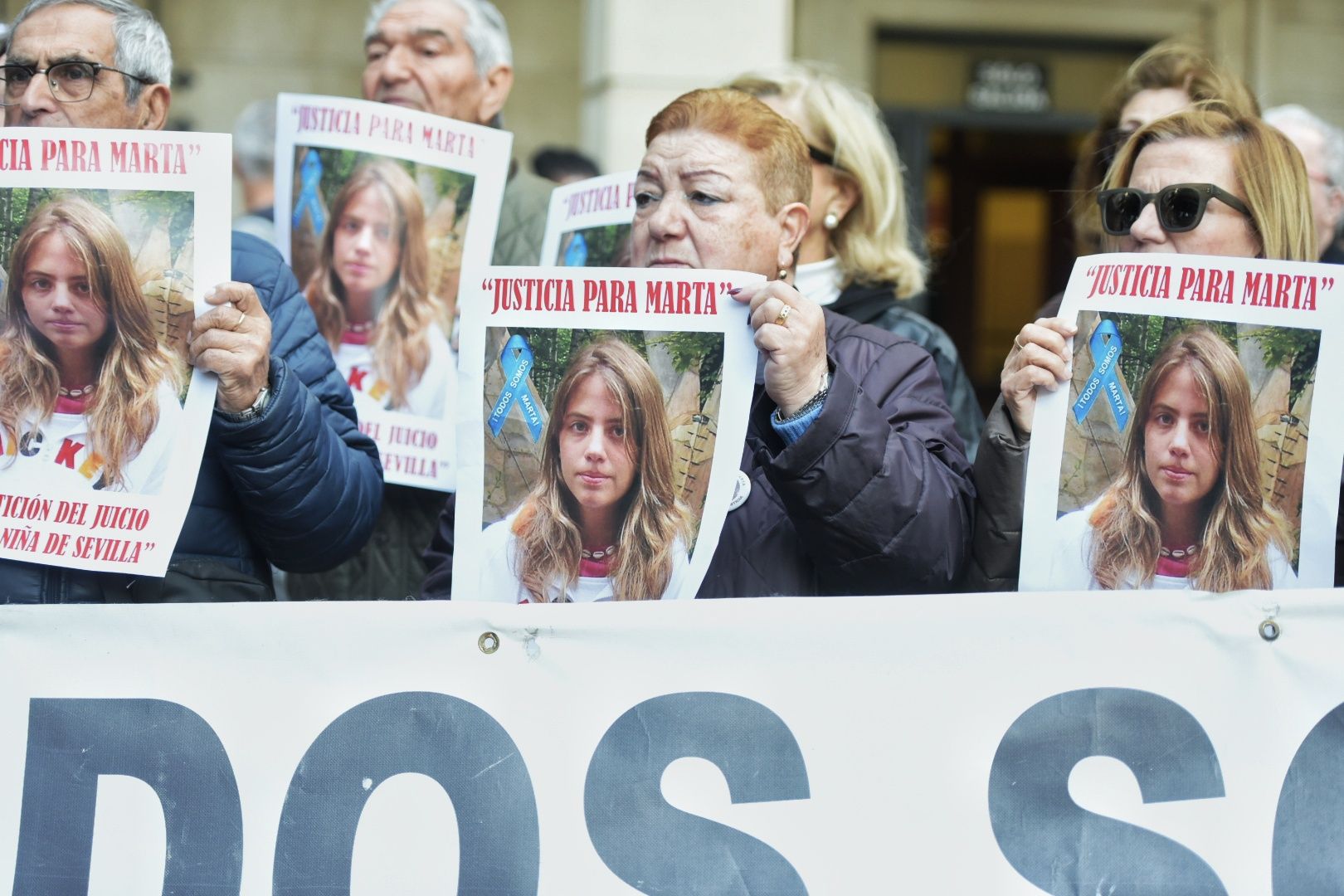 Manifestación para pedir Justicia por Marta del Castillo, en una imagen de archivo.