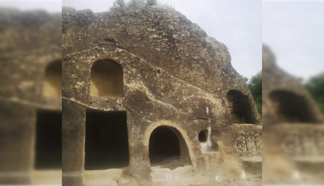 Otra imagen de la Casa de Piedra.