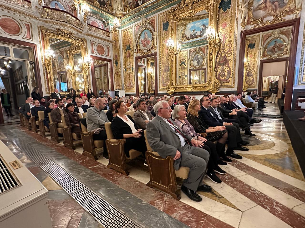 Presentación de la fiesta en el Palacio de Santoña de Madrid.