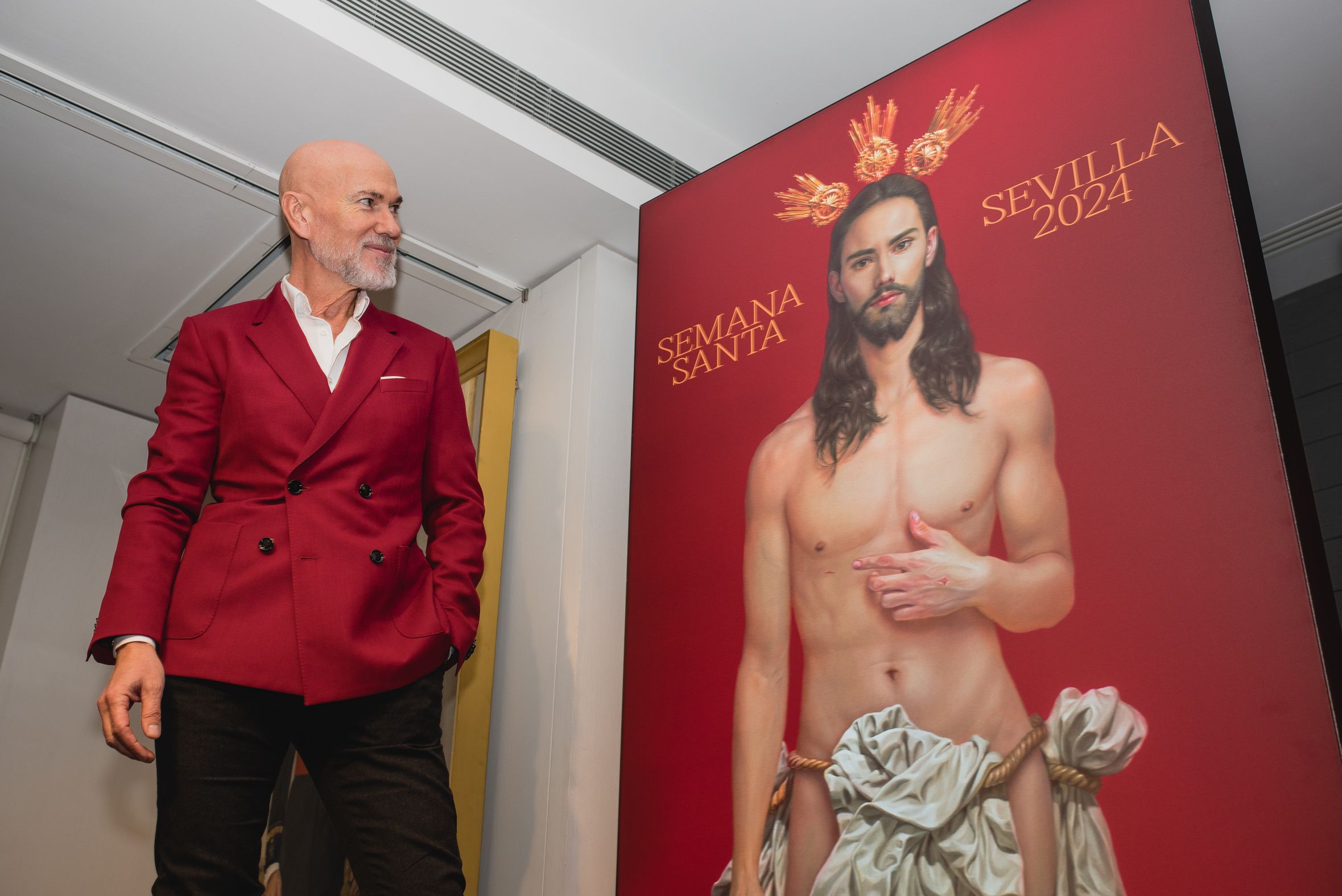 La presentación del cartel de la Semana Santa de Sevilla 2024, en imágenes La presentación del cartel de la Semana Santa de Sevilla 2024, en imágenes
