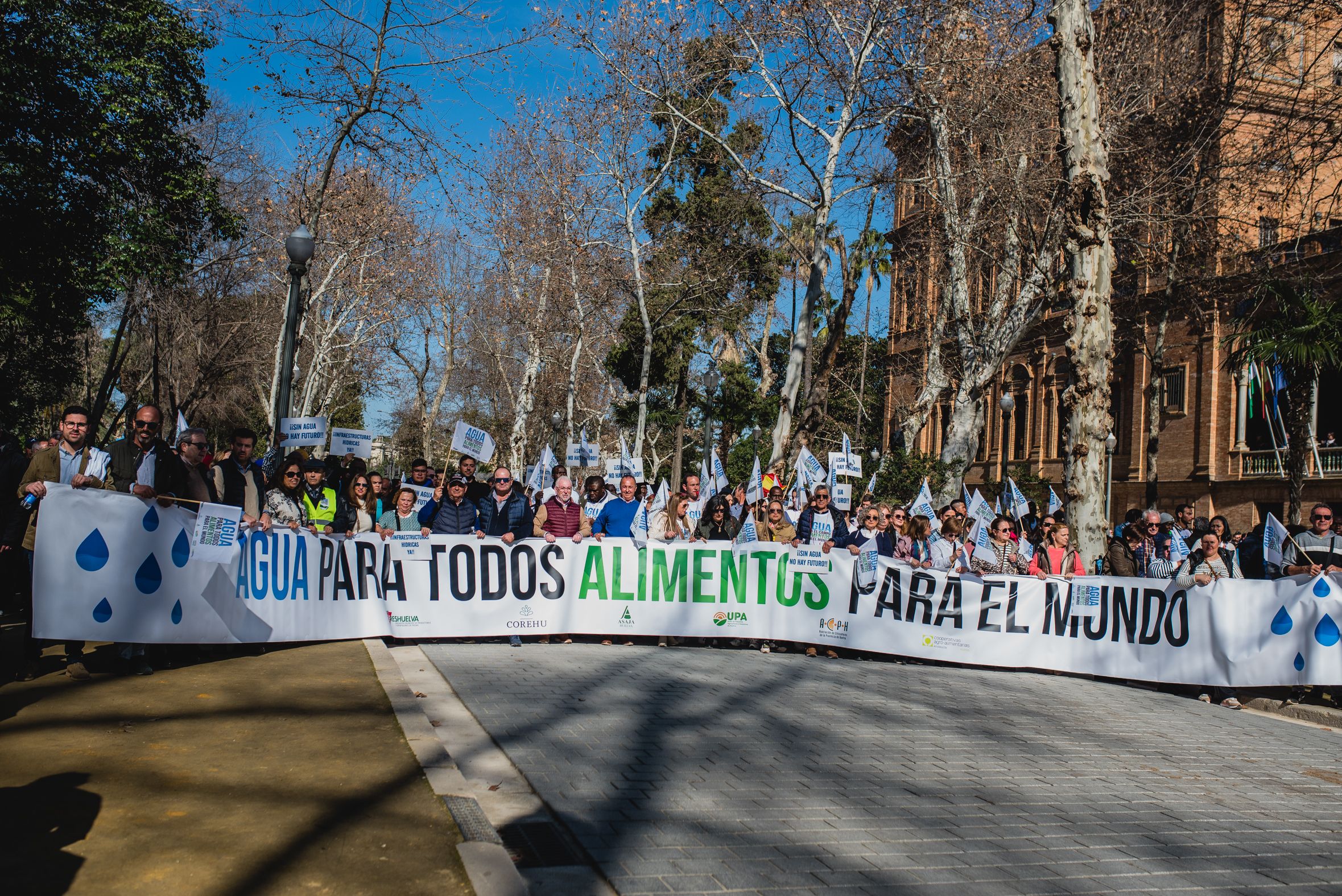 MANIFESTACION AGRICULTORES HUELVA SEVILLA 1