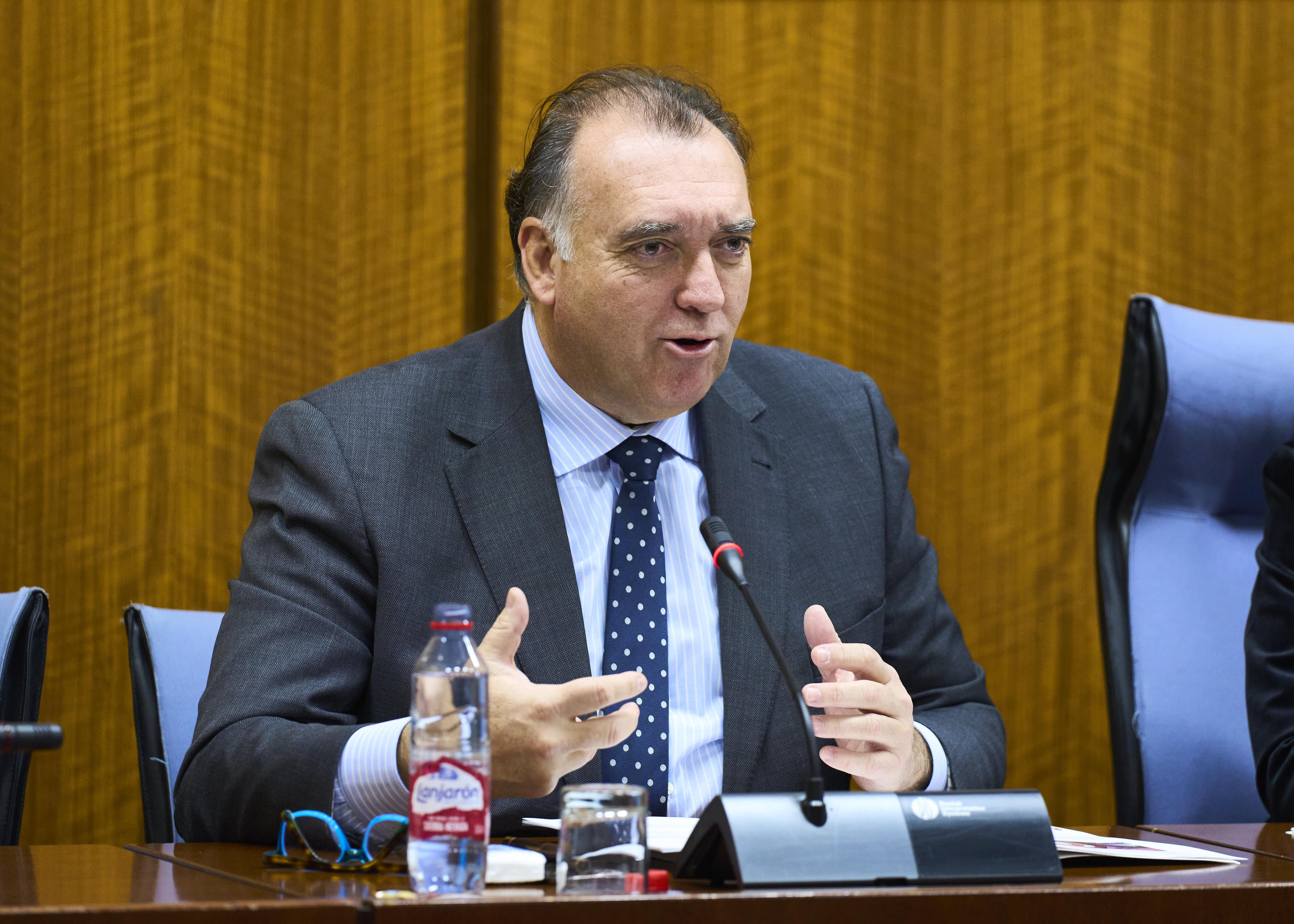 Arturo Bernal, consejero de Turismo, Cultura y Deportes, en imagen de archivo, estará presente en la reunión sobre la tasa turística.