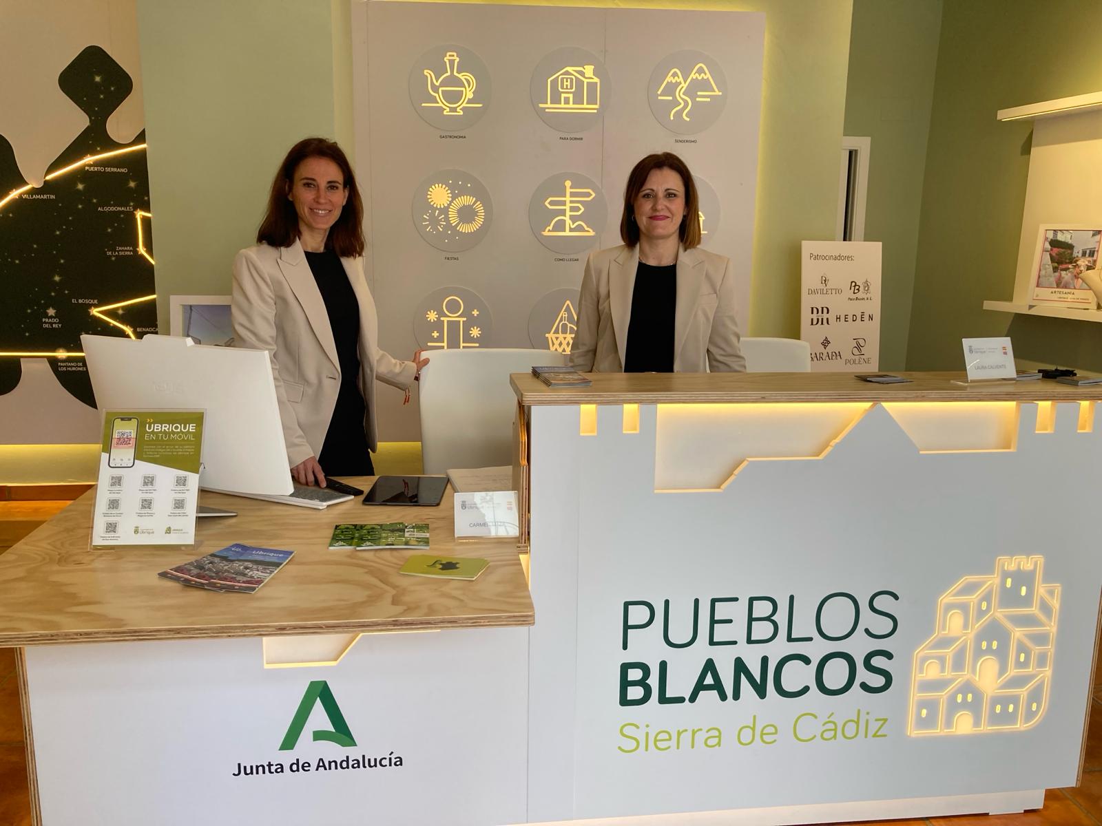 Así es la nueva oficina de turismo de Ubrique.