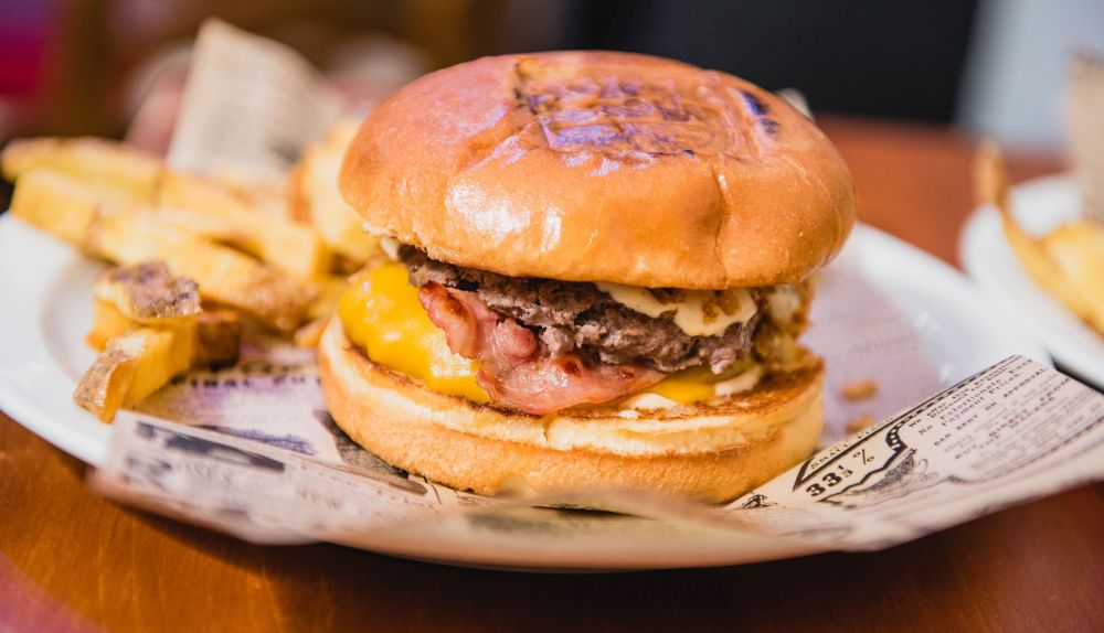"La Consentida", una de las hamburguesas de Mastika, 