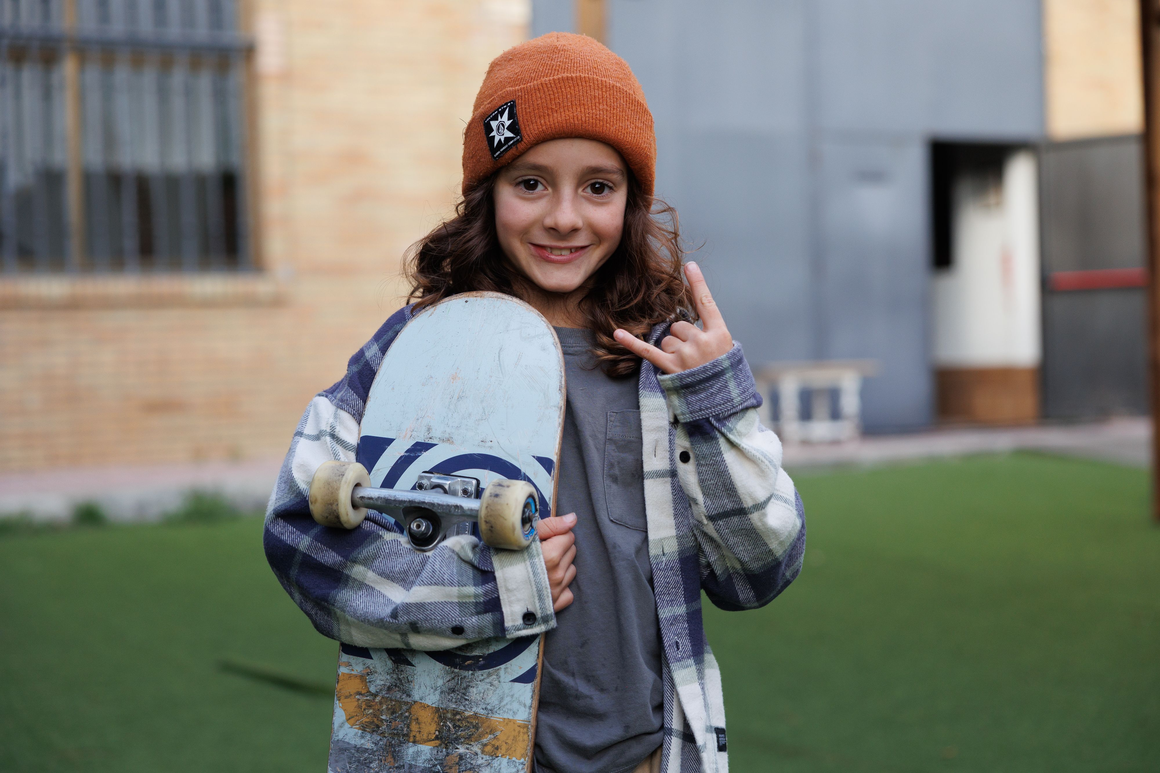 Leo Fernández, joven skater jerezano.