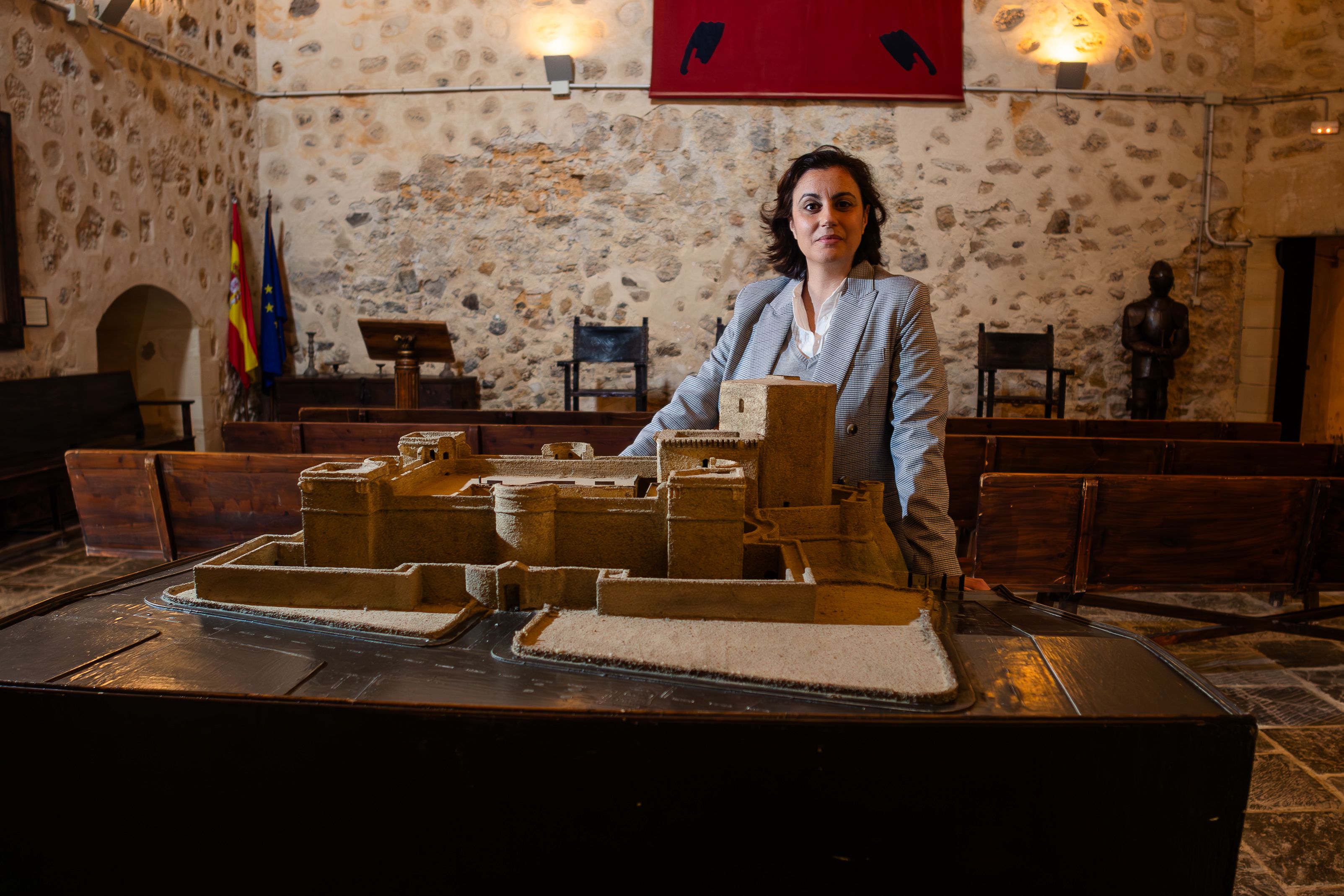 Carmen Jurado, gestora cultural que trabaja en el Castillo de Santiago en Sanlucar desde 2007.