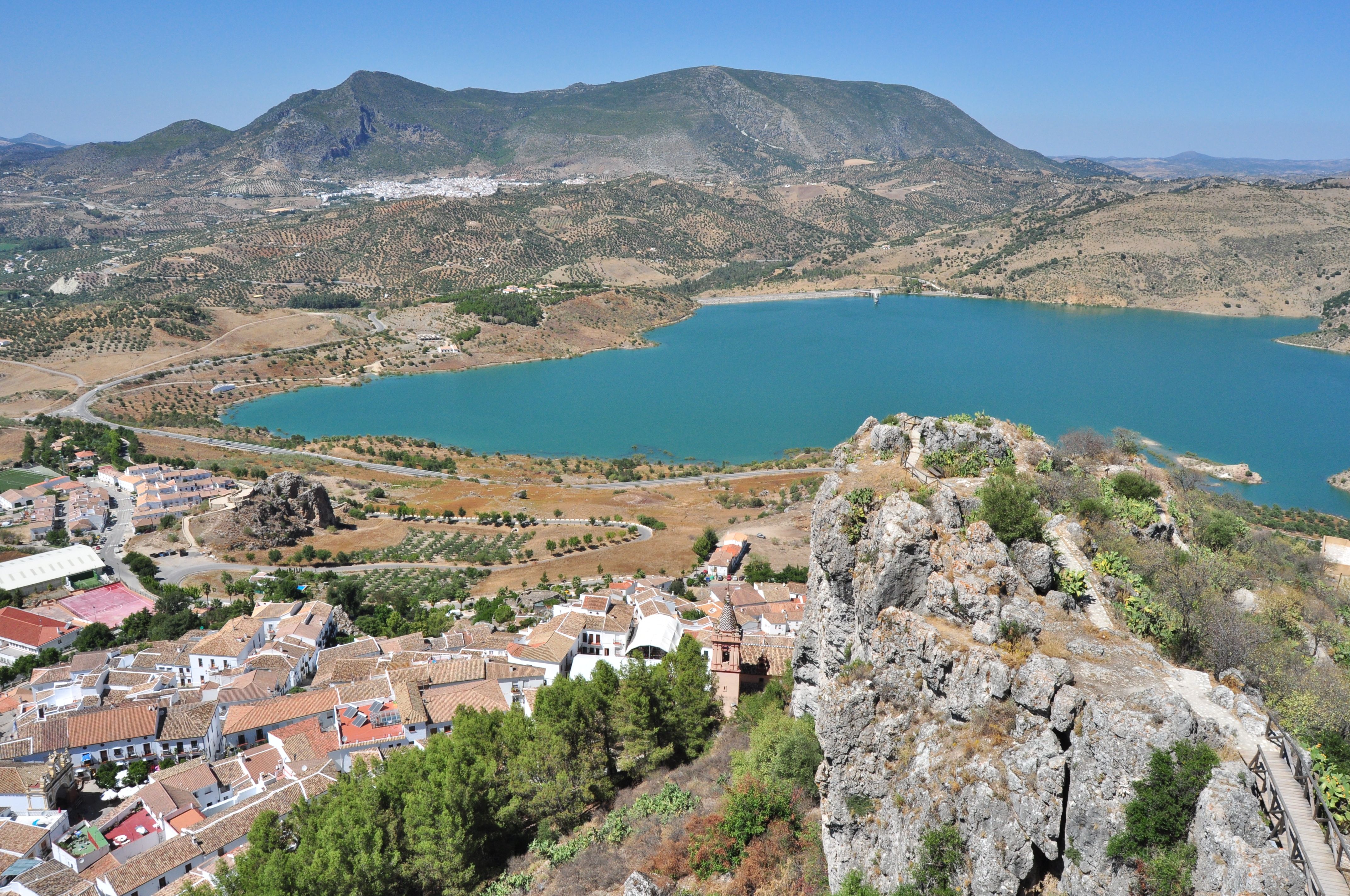 Zahara de la Sierra, el pueblo en el que se ha rodado 'Feria'.