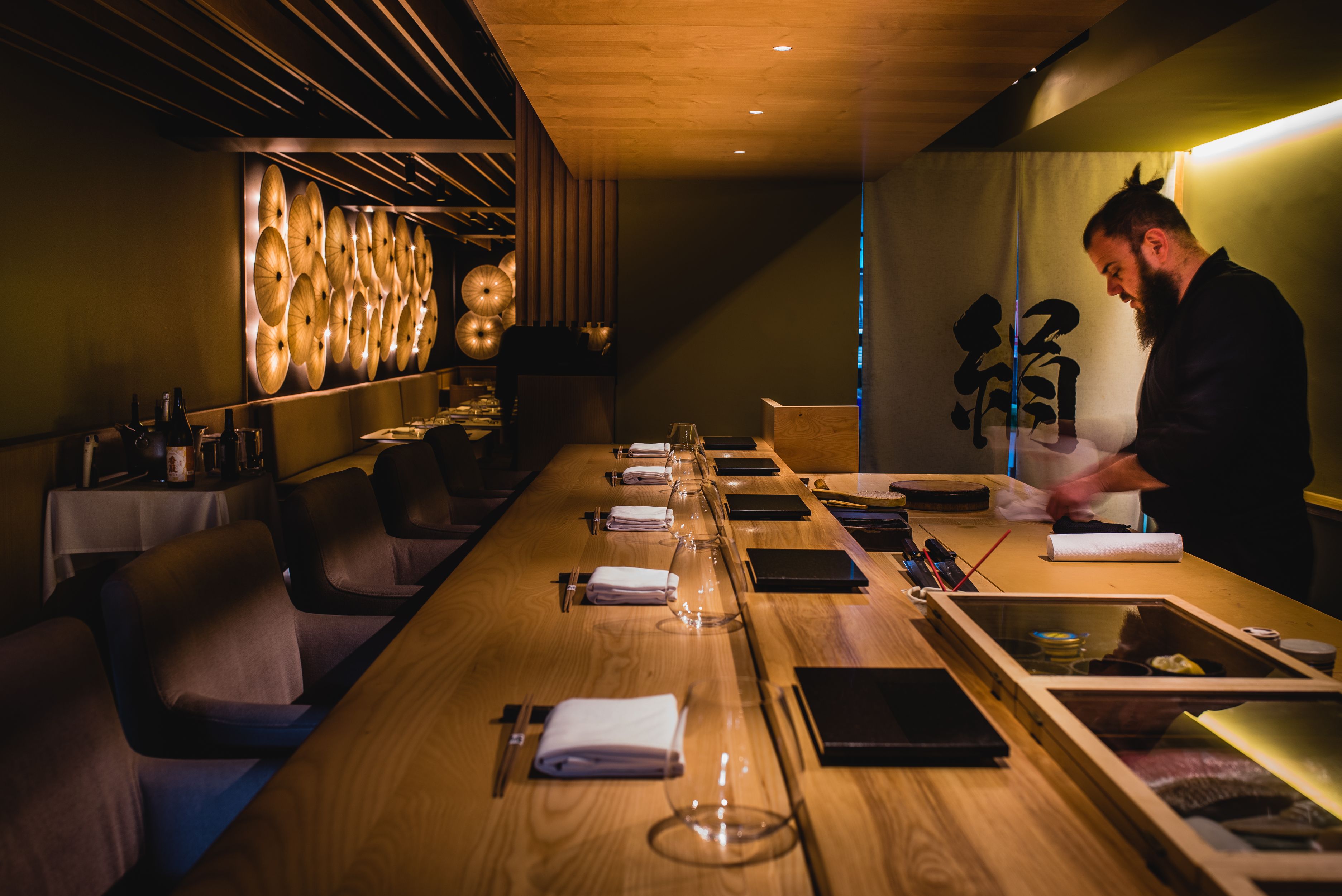 Kinu, alta cocina japonesa en Sevilla, en imágenes.