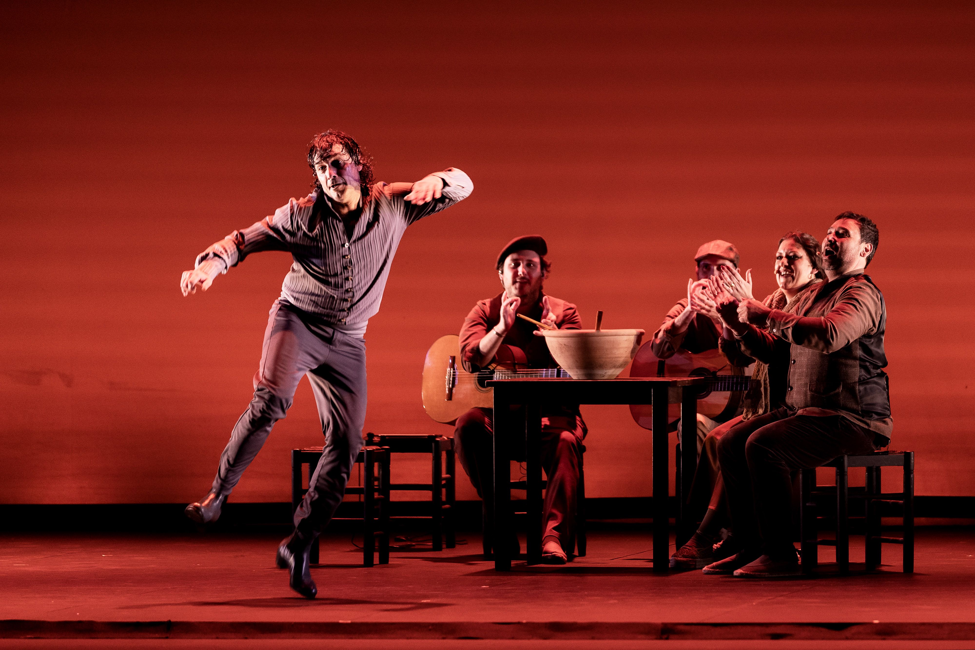 'Cucharón y Paso Atrás' de la Compañía de Joaquín Grilo en el Teatro Villamarta durante el 28 Festival de Jerez