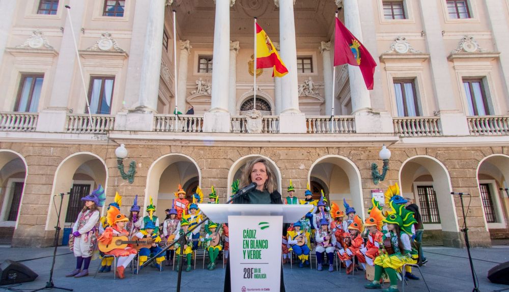 Beatriz Gandullo, concejala de Fiestas en Cádiz.