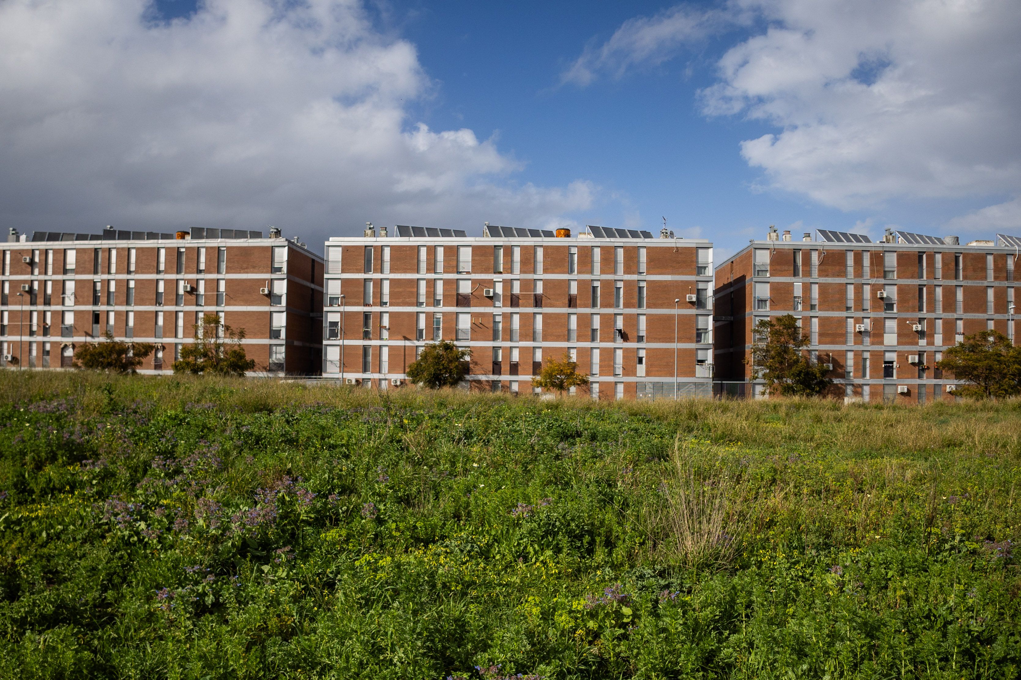 Vivienda. Una vista del Residencial Calipso en Jerez.