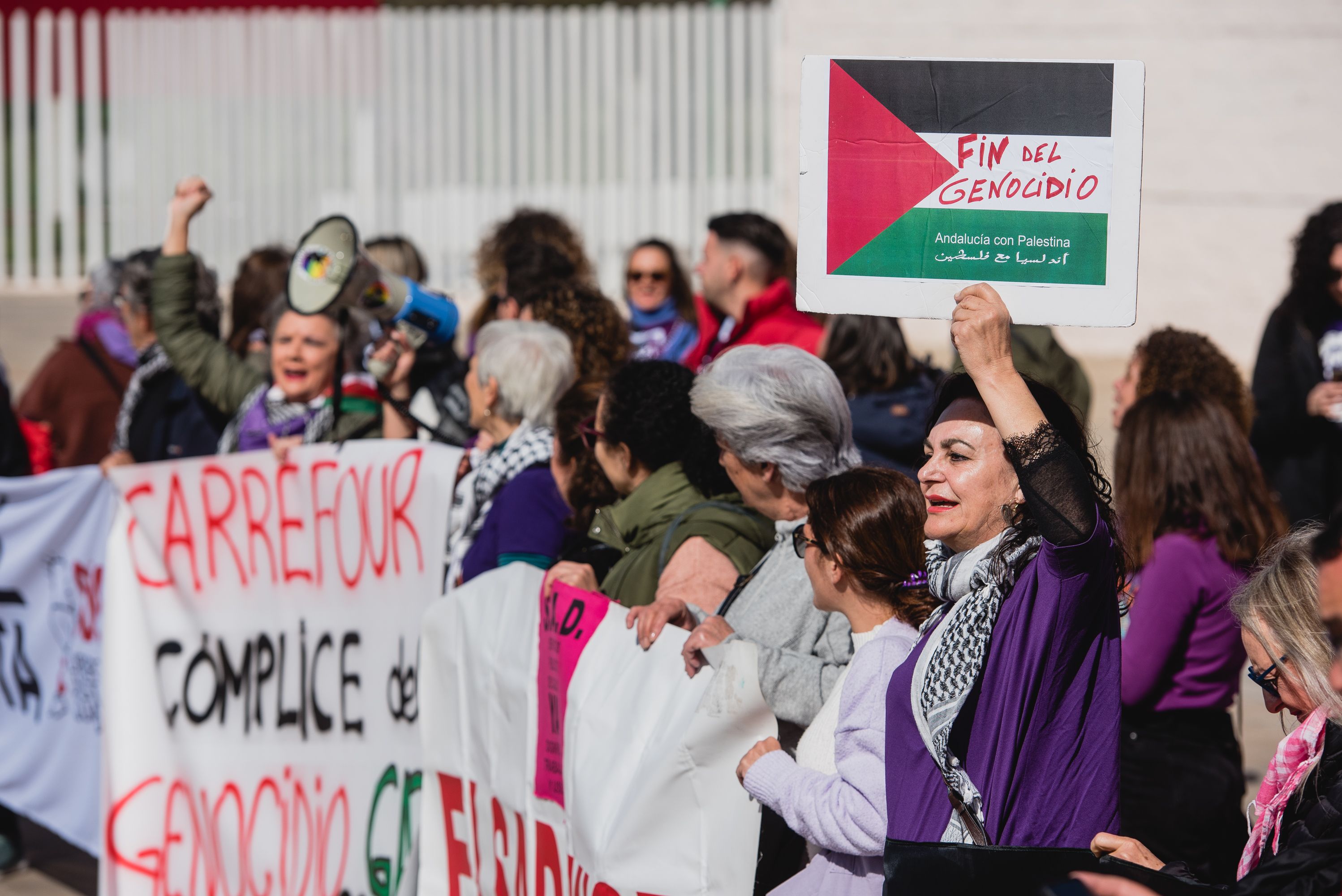 BOICOT CARREFOUR SEVILLA PALESTINA 17