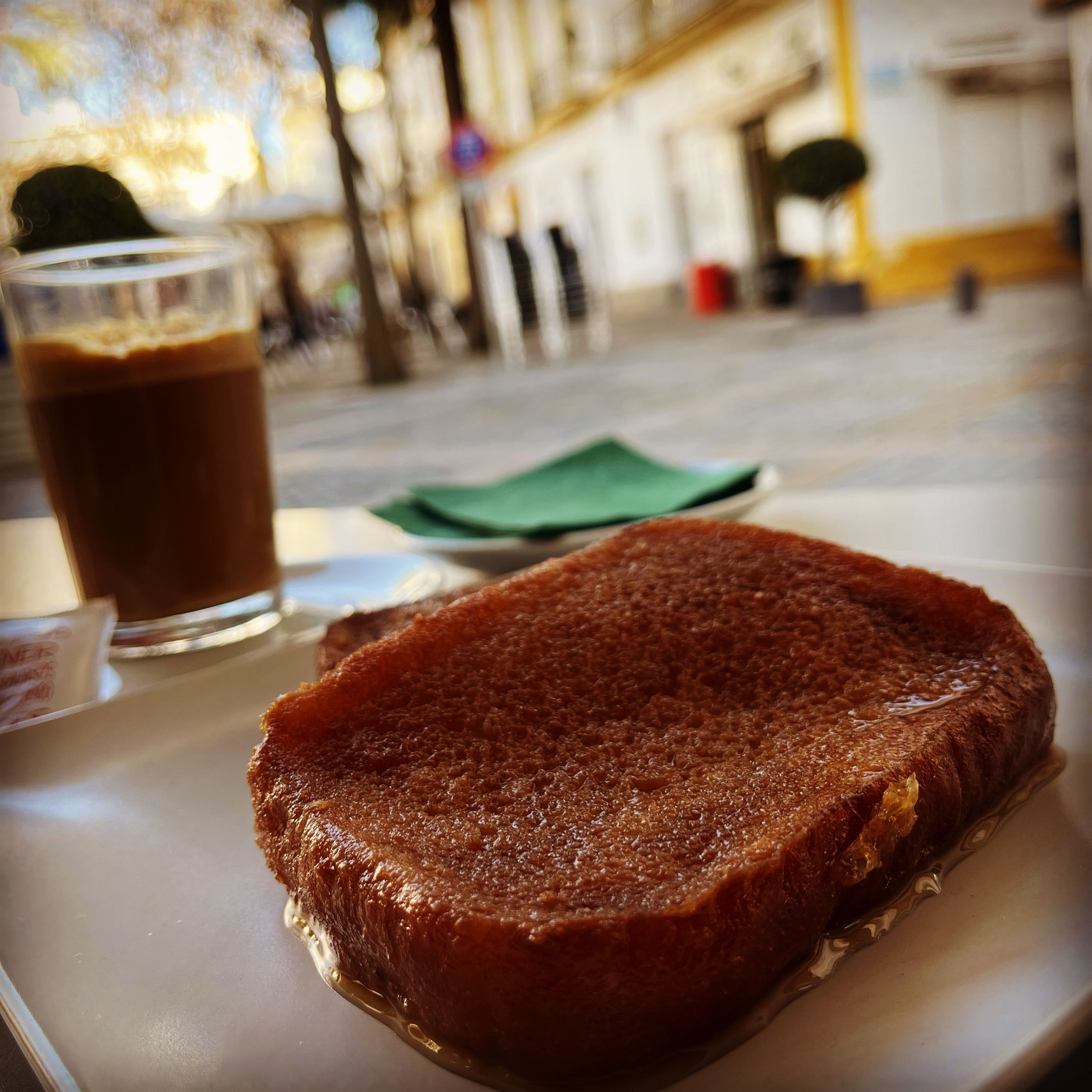 Torrijas de la Pastelería Jesús en Jerez